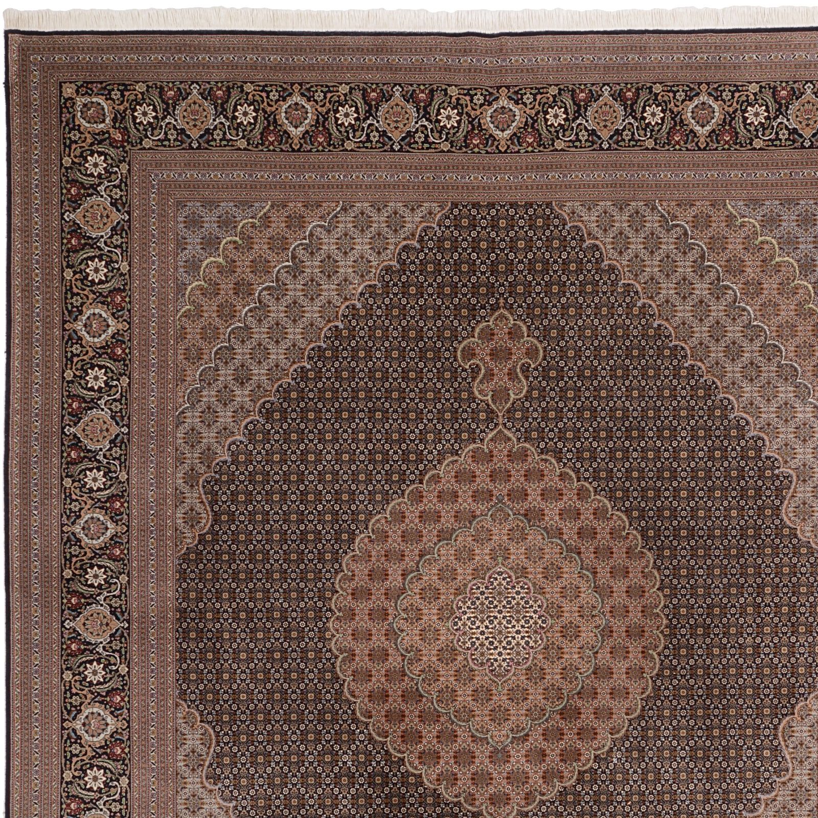 perserteppich-tabriz-249-x-299-cm-schurwolle-seide-handgeknupft-5 Täbriz Perserteppich 249 × 299 cm aus Wolle & Seide, handgeknüpft