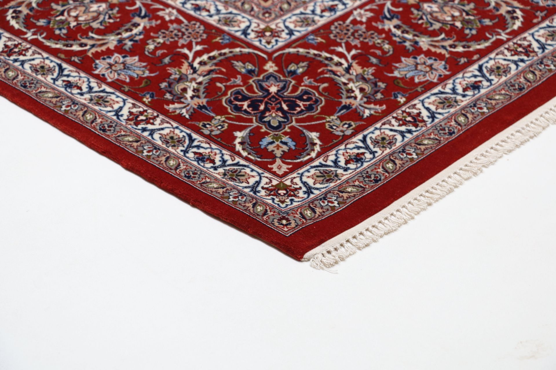 Isfahan Perserteppich aus Iran, 200 × 305 cm