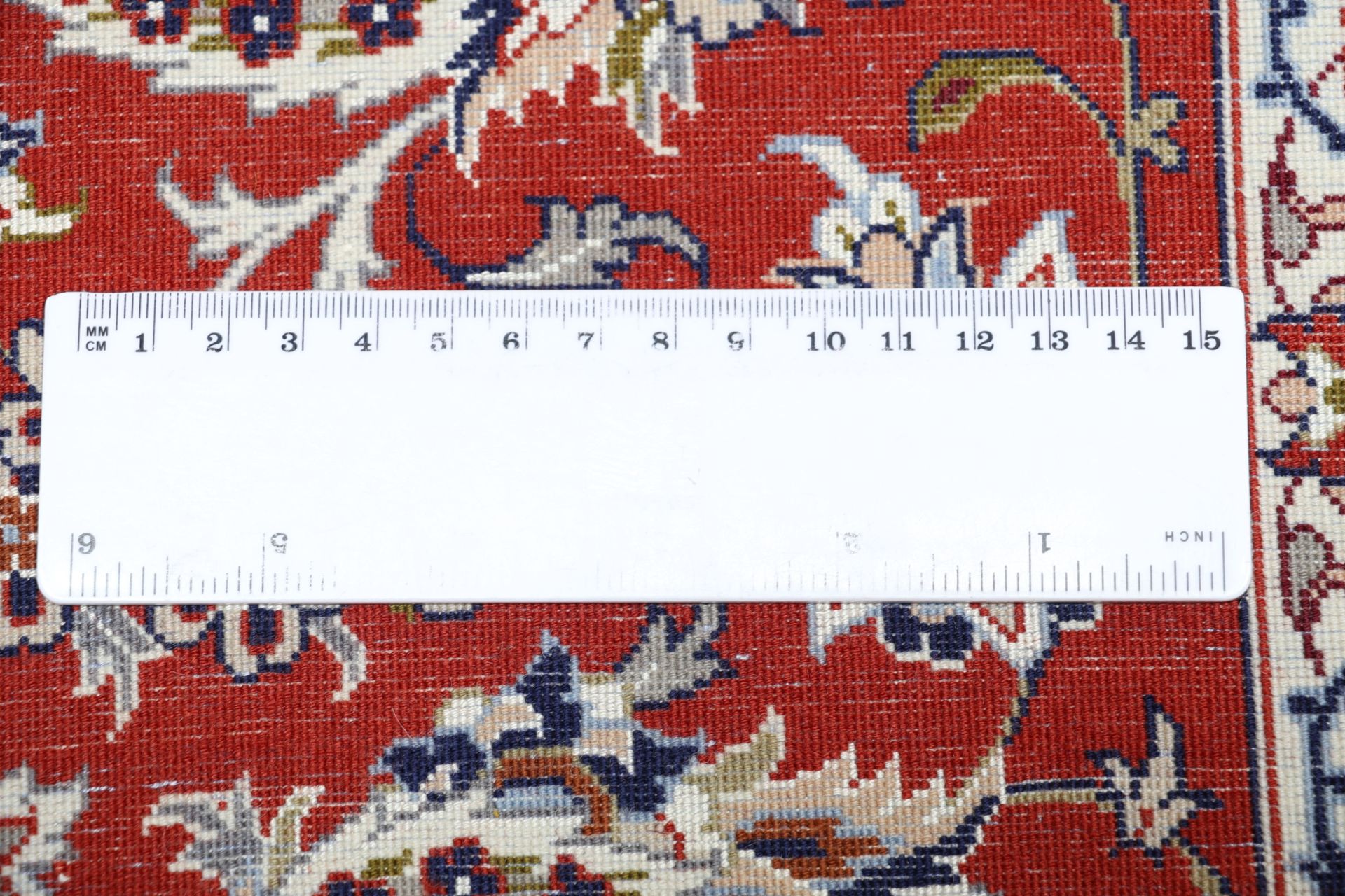 Isfahan Perserteppich aus Iran, 200 × 305 cm