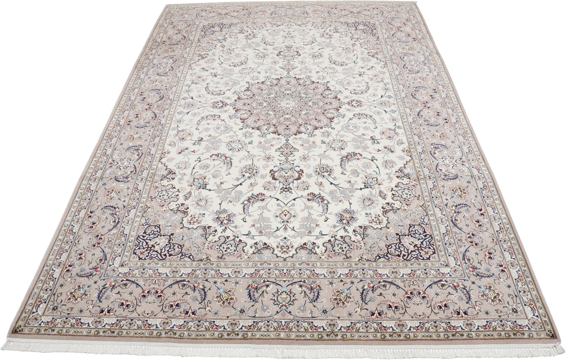 perserteppich-isfahan-205-x-308-cm-schurwolle-seide-handgeknupft-6 Handgeknüpfter Isfahan Perserteppich 205 × 308 cm