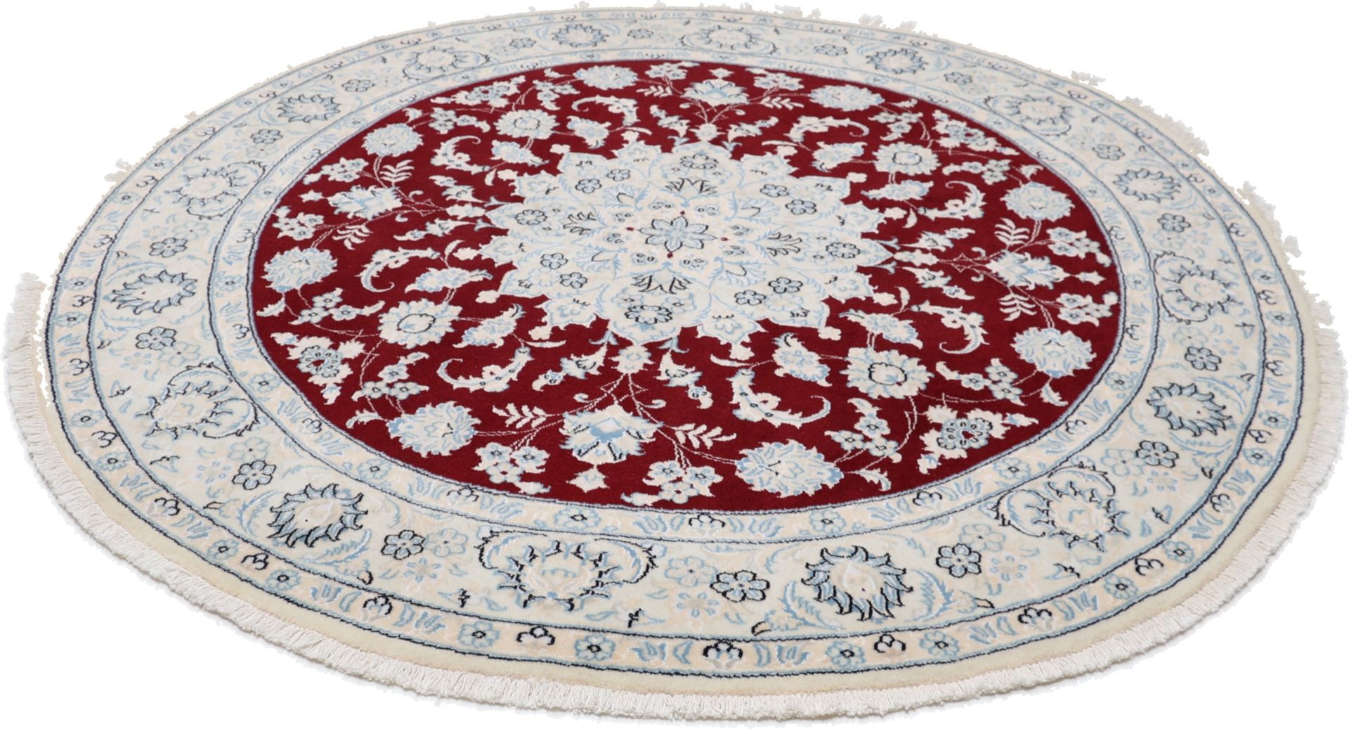 Nain Perserteppich 200 × 200 cm aus Wolle, handgeknüpft