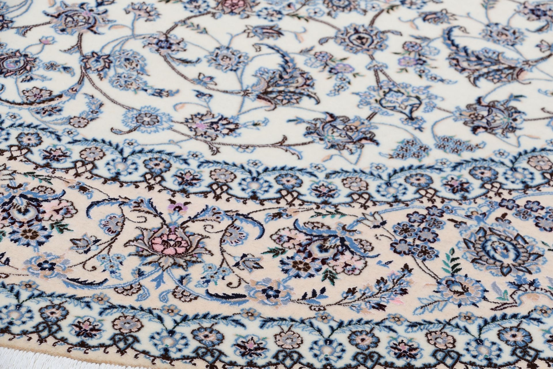 Nain Perserteppich aus Iran, 250 × 250 cm