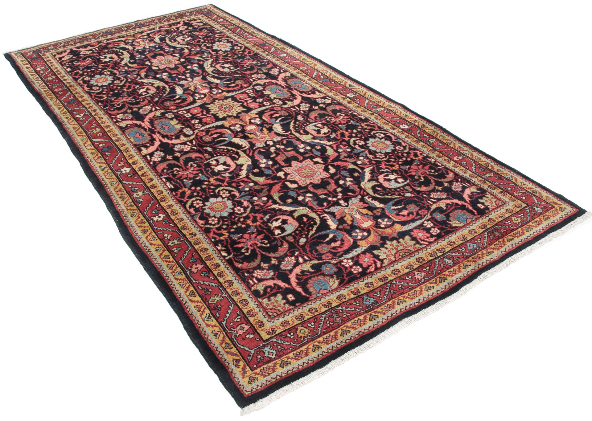 Handgeknüpfter Sarough Perserteppich 153 × 315 cm