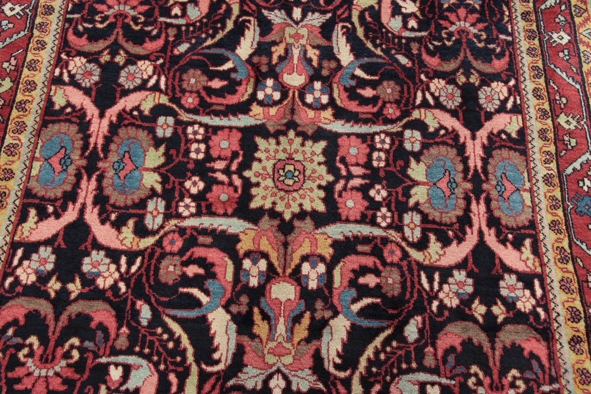 Handgeknüpfter Sarough Perserteppich 153 × 315 cm