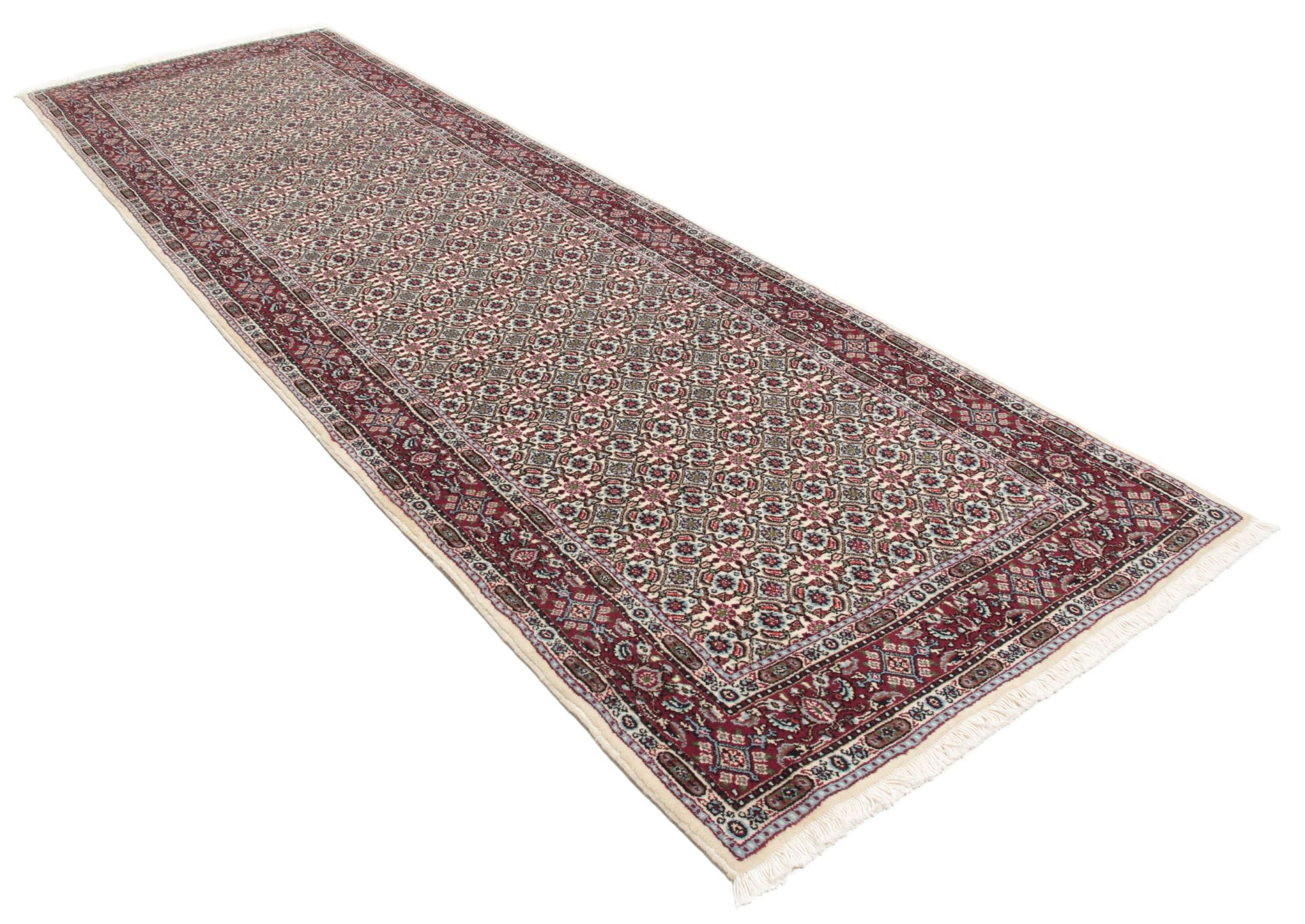Moud Perserteppich aus Iran, 80 × 260 cm