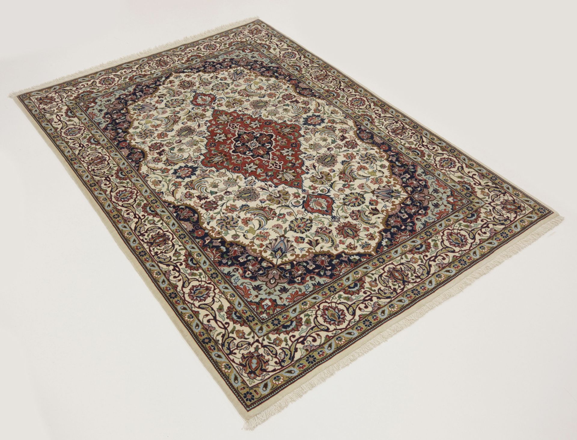 iran-perserteppich-isfahan-100-x-145-cm-schurwolle-handgeknupft-1 Isfahan Perserteppich 100 × 145 cm aus Wolle, handgeknüpft