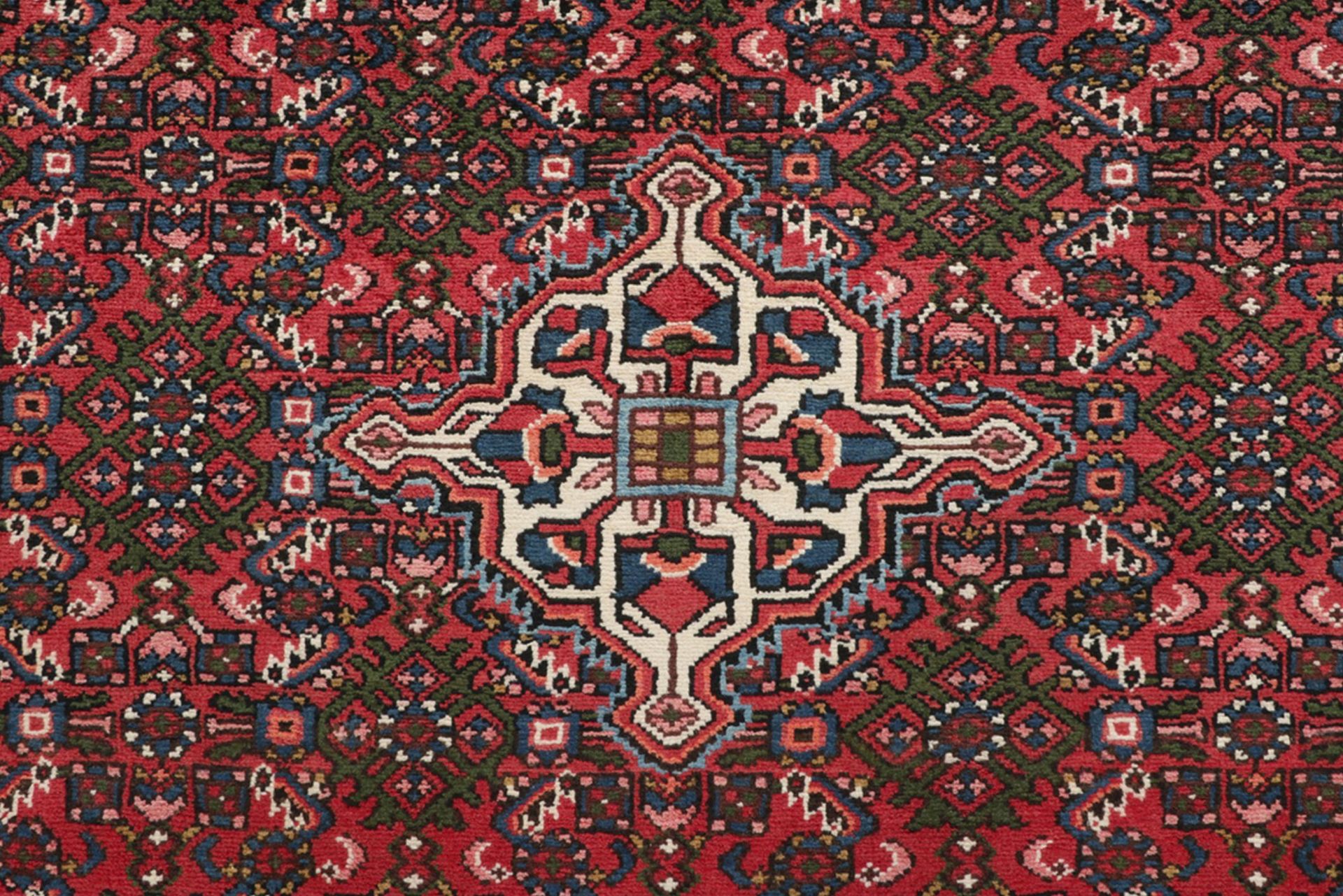 Hamadan Perserteppich 165 × 310 cm aus Wolle, handgeknüpft