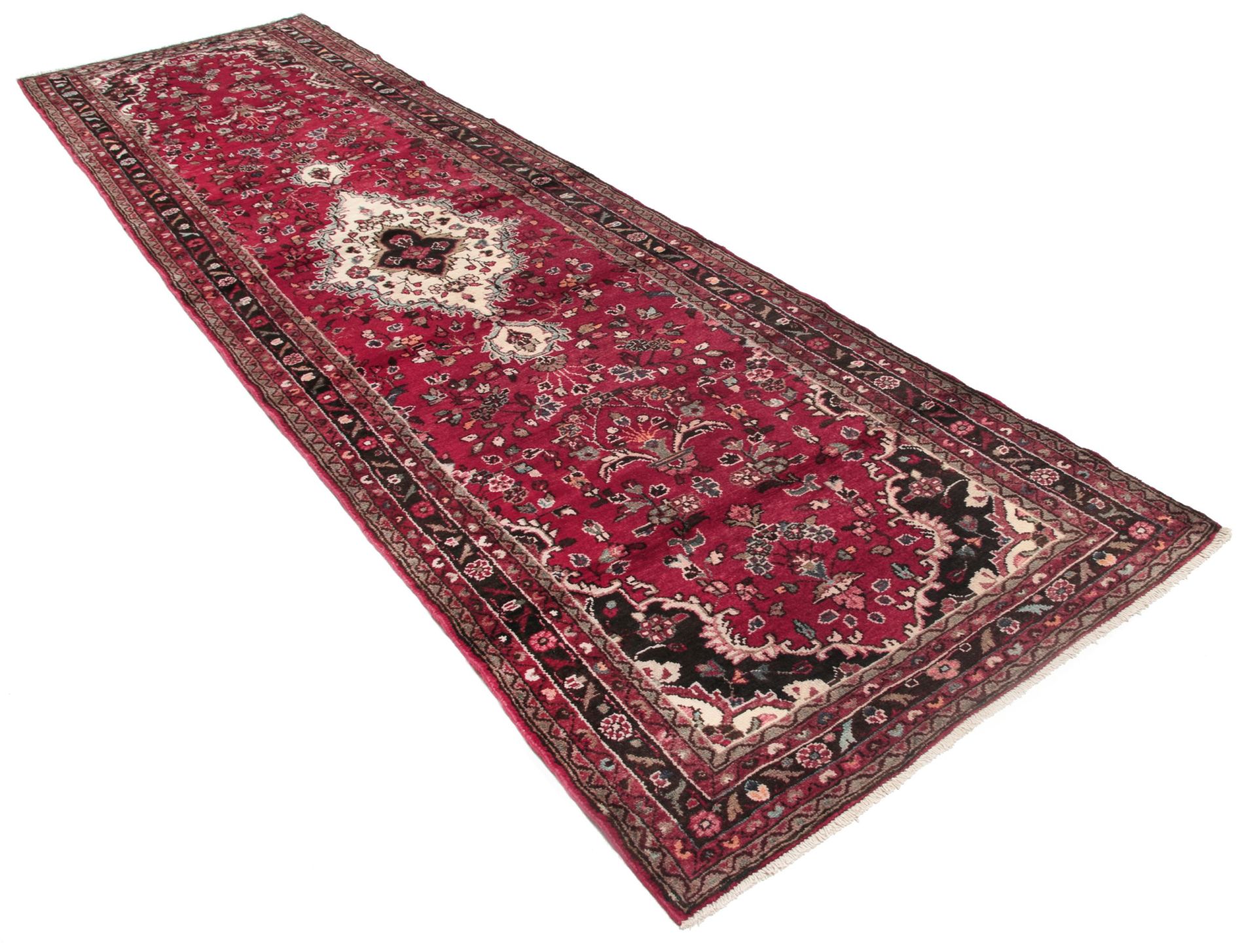 Handgeknüpfter Hamadan Perserteppich 102 × 380 cm