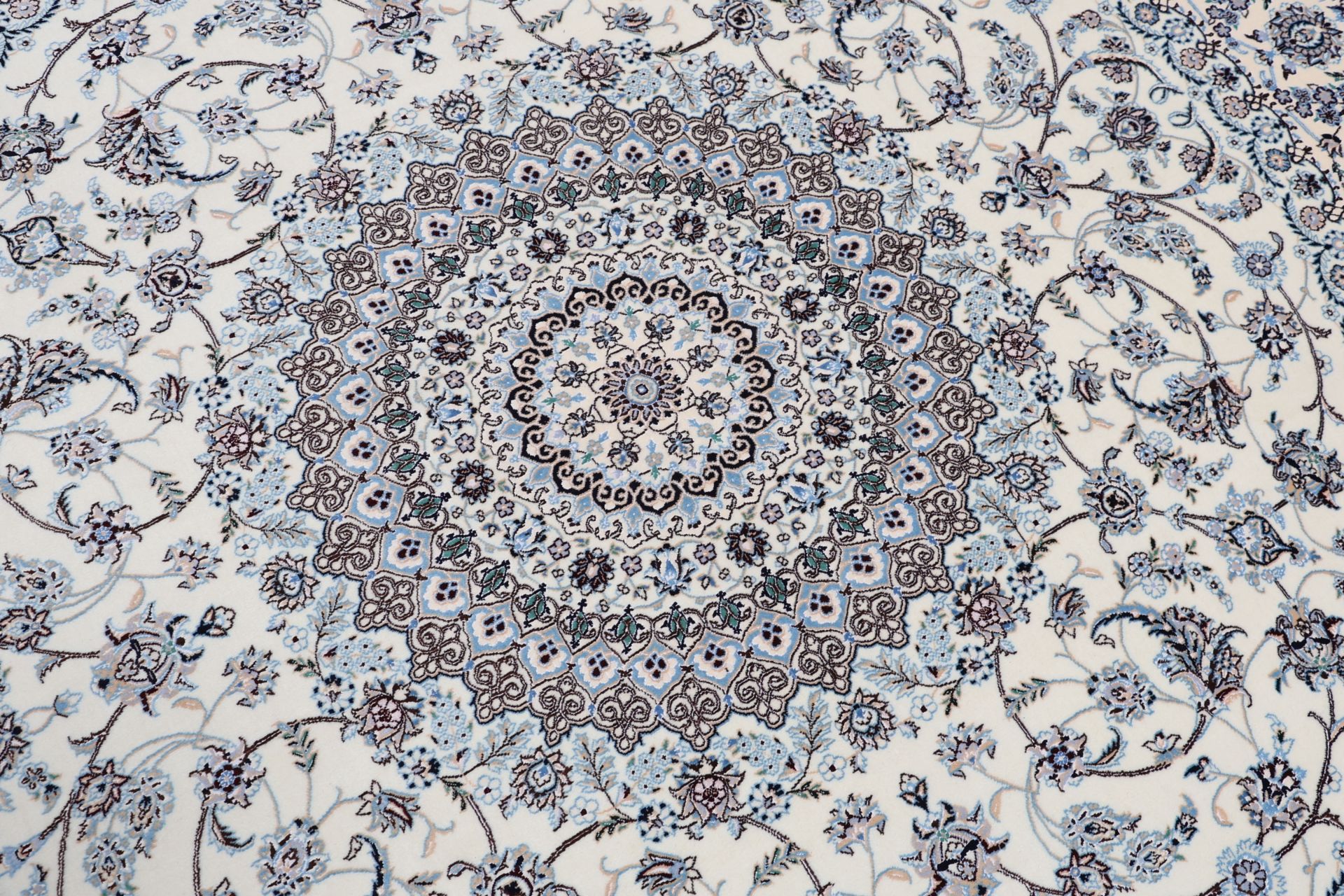 Handgeknüpfter Nain Perserteppich, 239 × 239 cm, Wolle