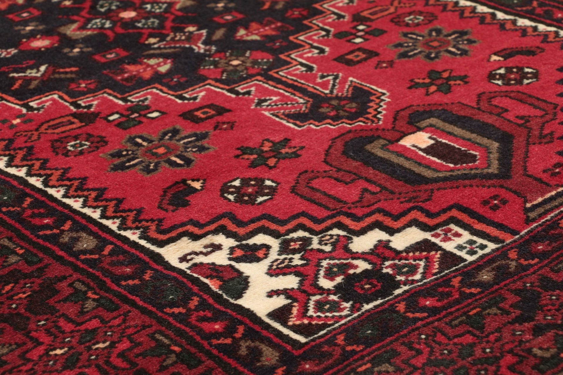 Handgeknüpfter Hamadan Perserteppich 105 × 150 cm