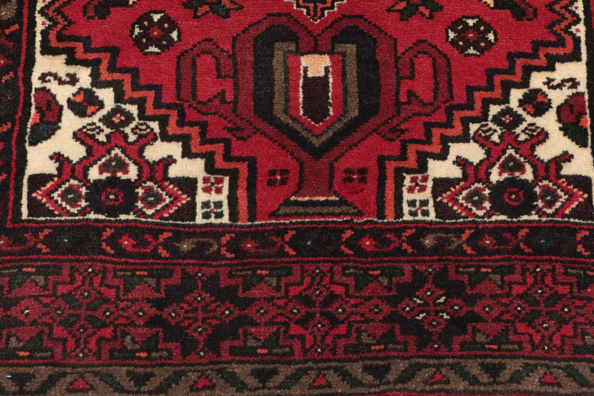 Handgeknüpfter Hamadan Perserteppich 105 × 150 cm
