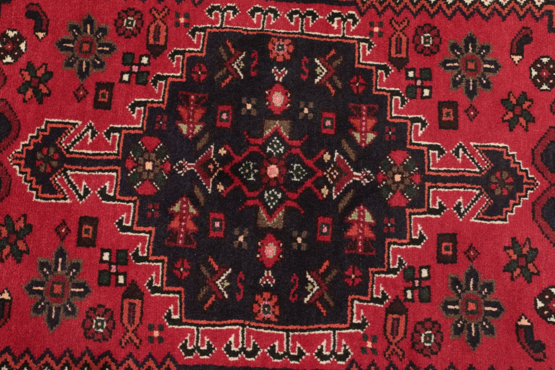 Handgeknüpfter Hamadan Perserteppich 105 × 150 cm