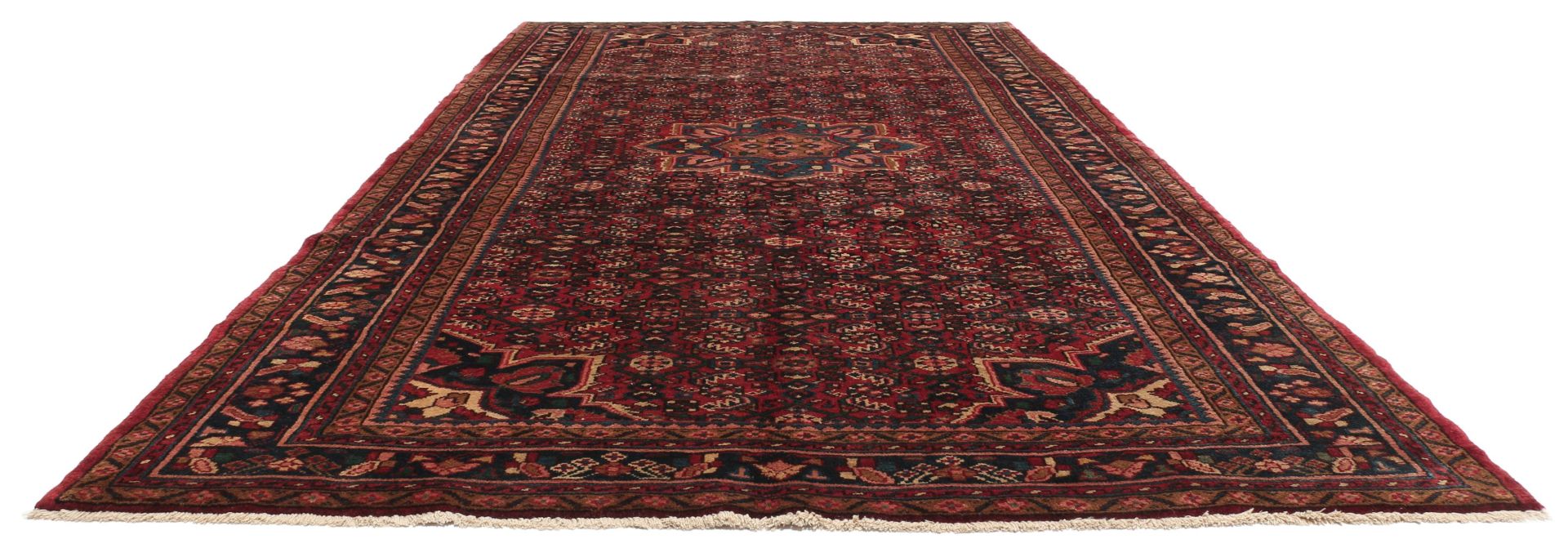Handgeknüpfter Hamadan Perserteppich 167 × 330 cm