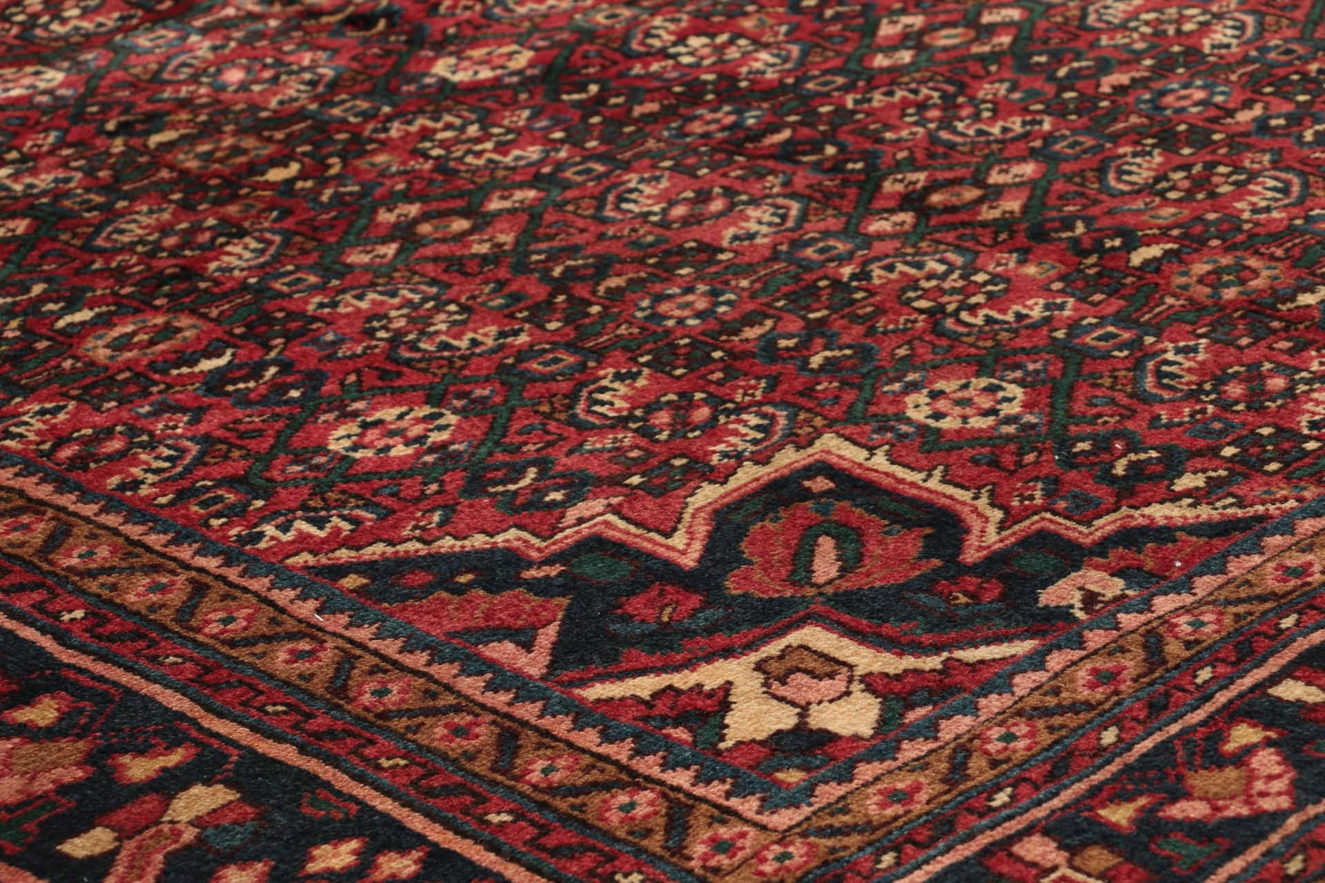Handgeknüpfter Hamadan Perserteppich 167 × 330 cm