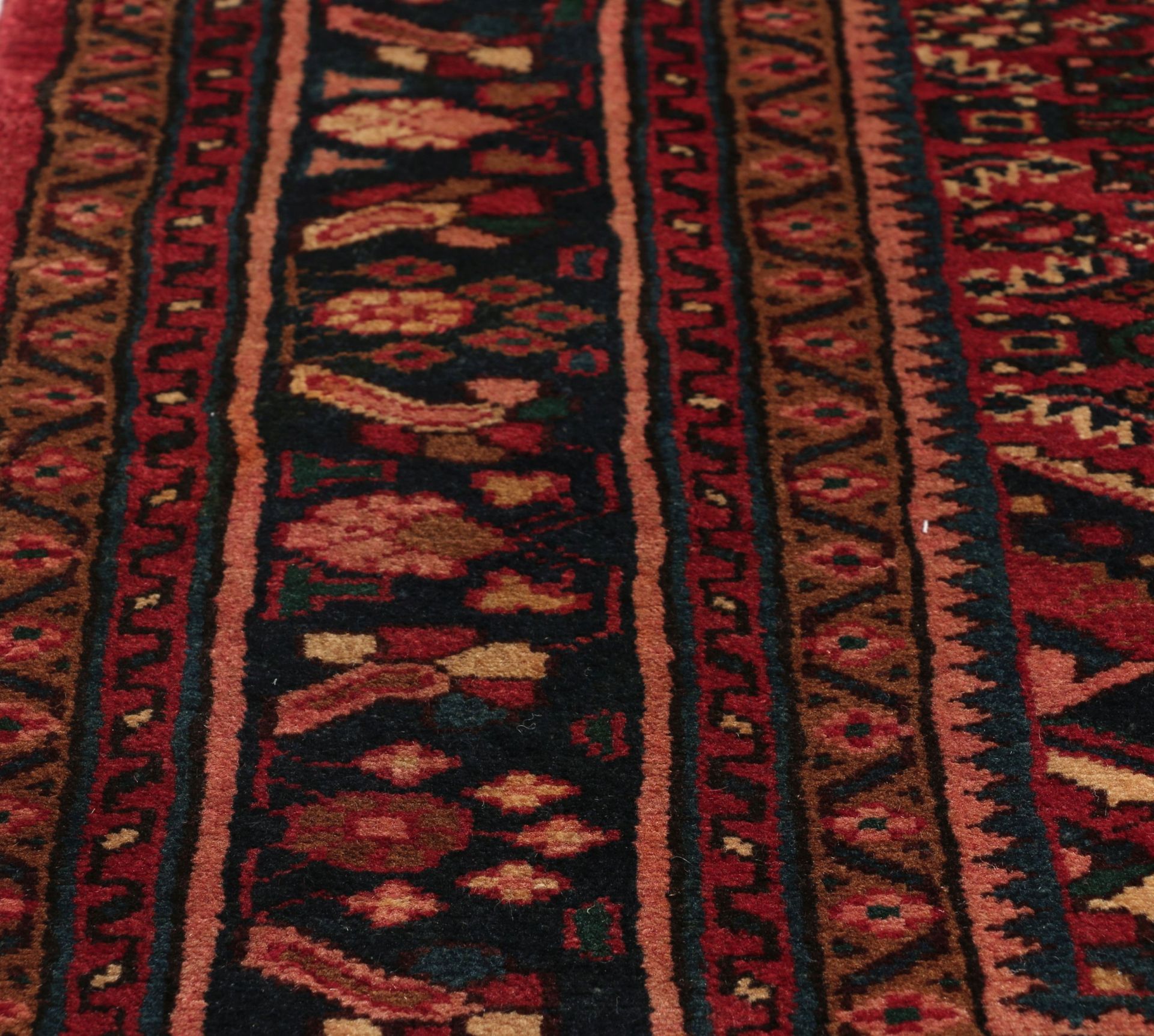 Handgeknüpfter Hamadan Perserteppich 167 × 330 cm