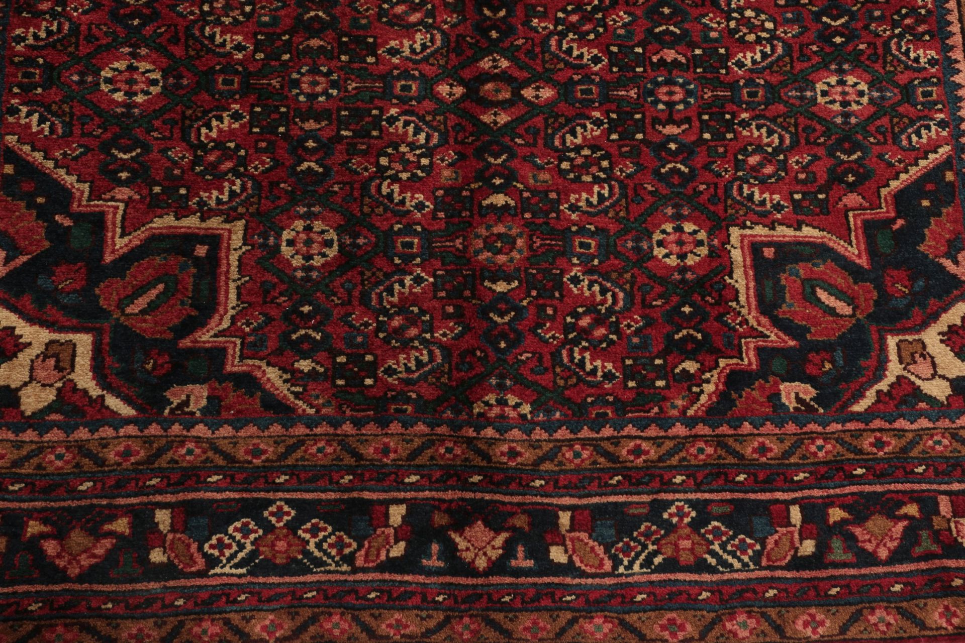 Handgeknüpfter Hamadan Perserteppich 167 × 330 cm