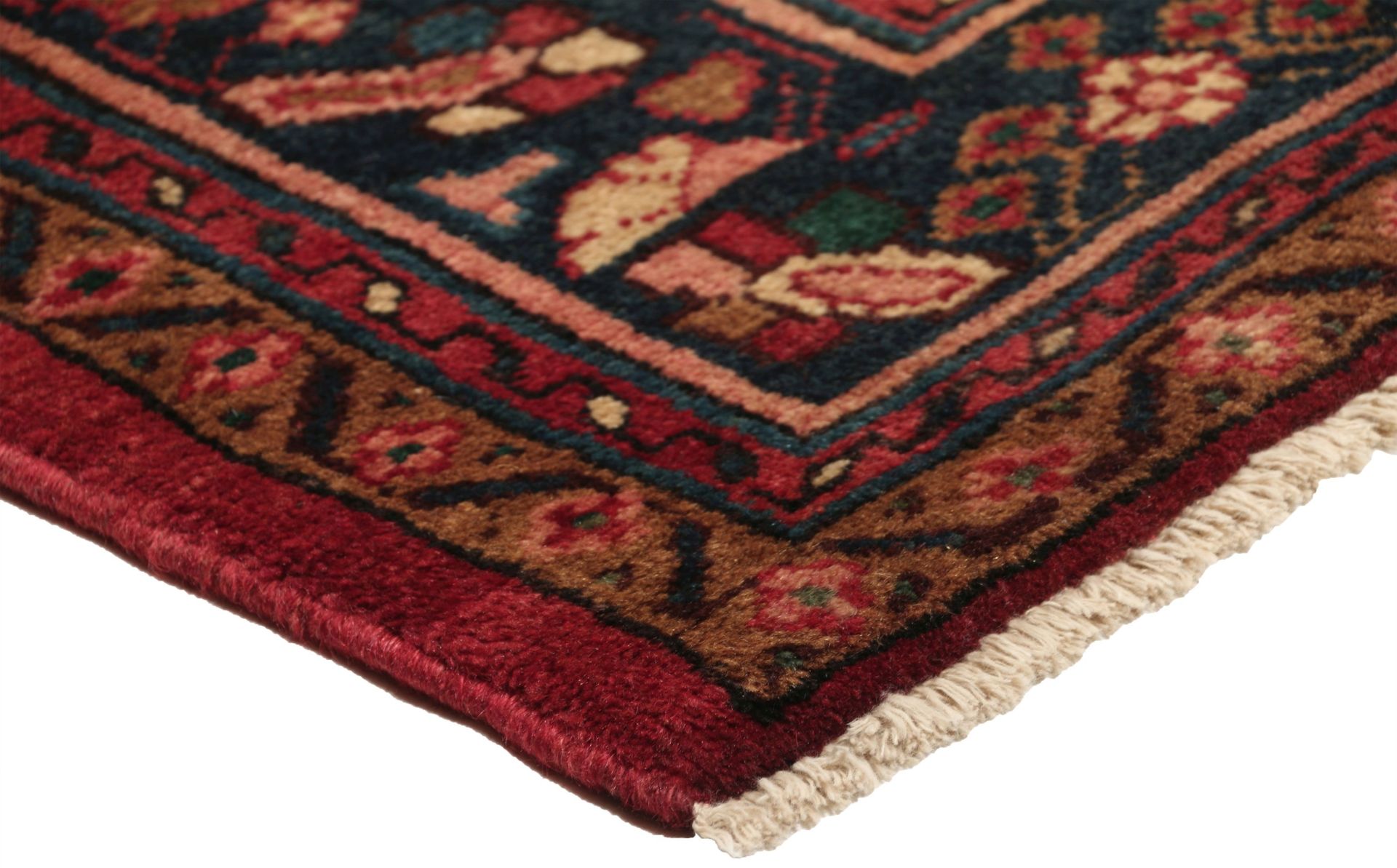 Handgeknüpfter Hamadan Perserteppich 167 × 330 cm