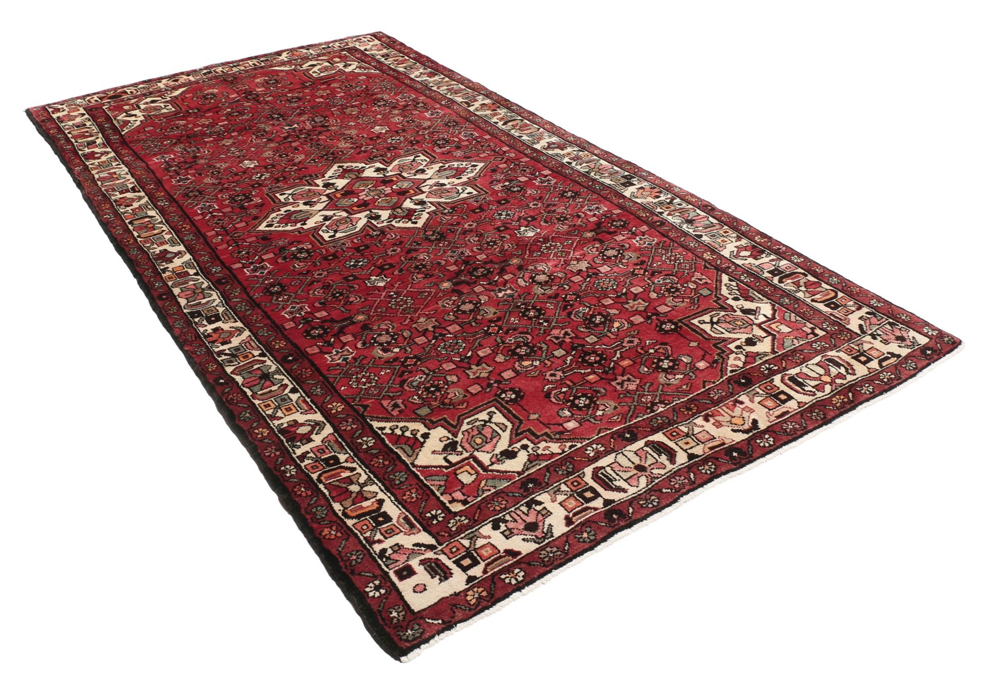 Hamadan Perserteppich 156 × 305 cm aus Wolle, handgeknüpft