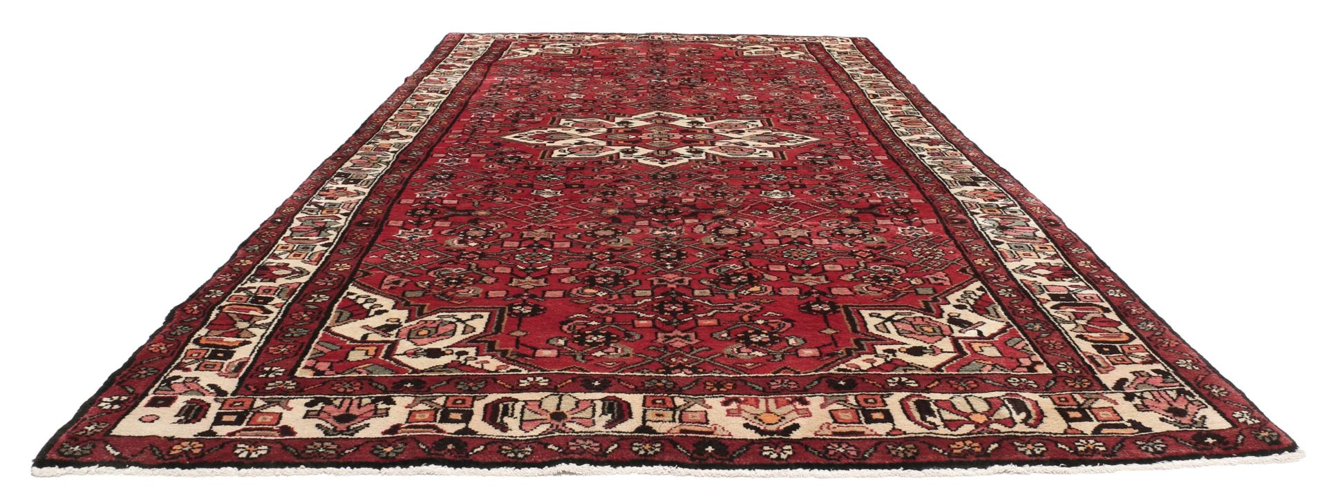 Hamadan Perserteppich 156 × 305 cm aus Wolle, handgeknüpft