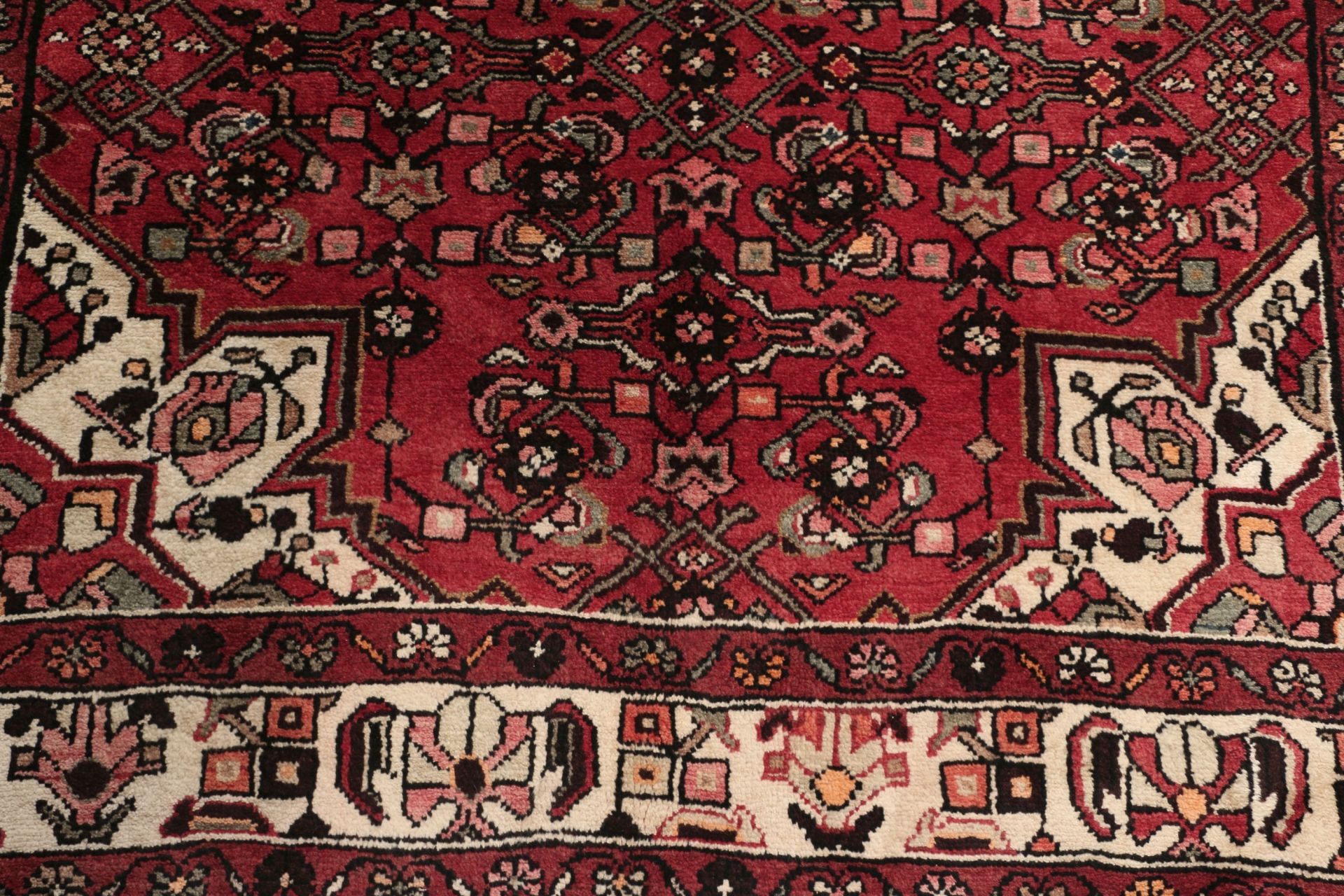 Hamadan Perserteppich 156 × 305 cm aus Wolle, handgeknüpft