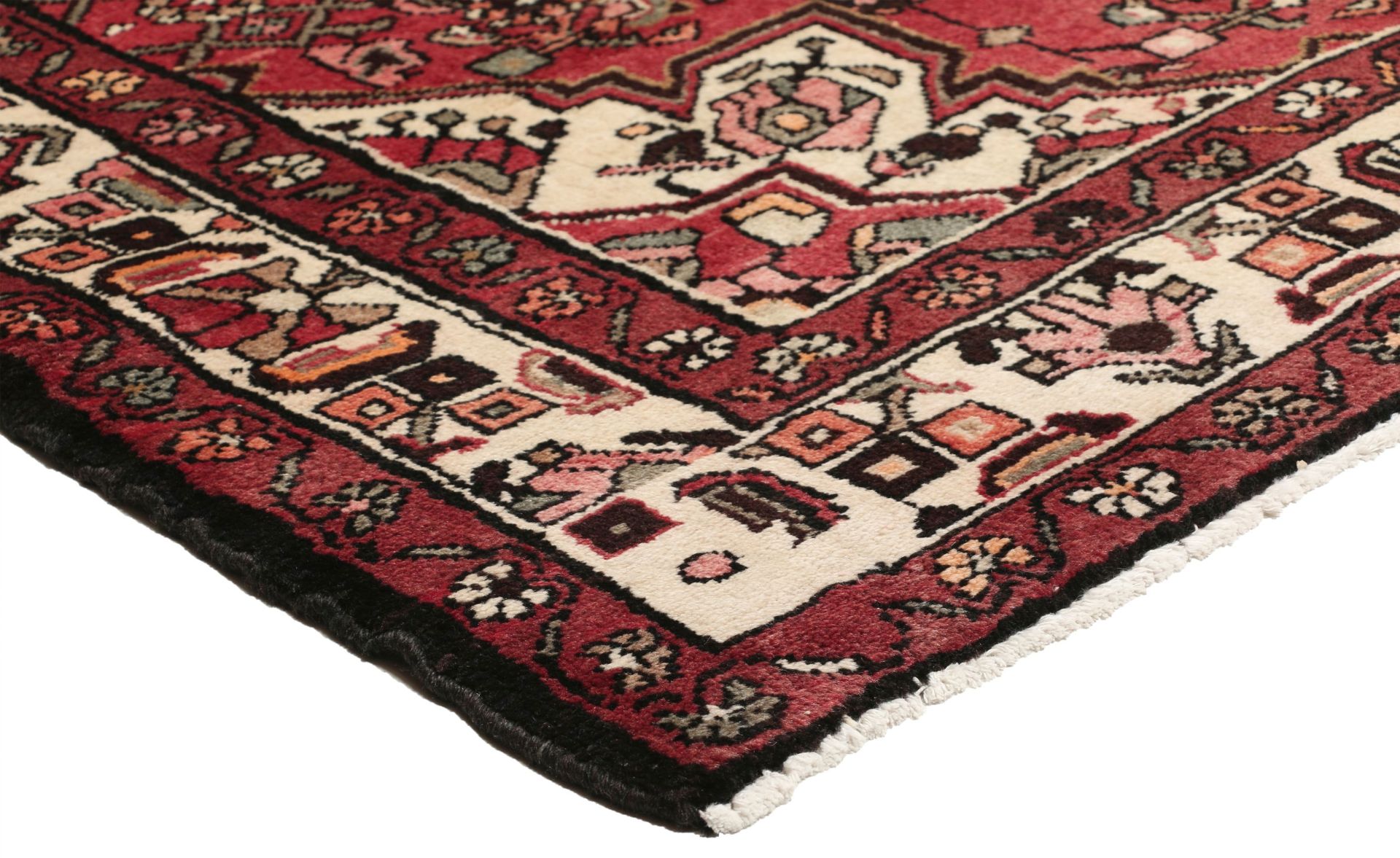 Hamadan Perserteppich 156 × 305 cm aus Wolle, handgeknüpft