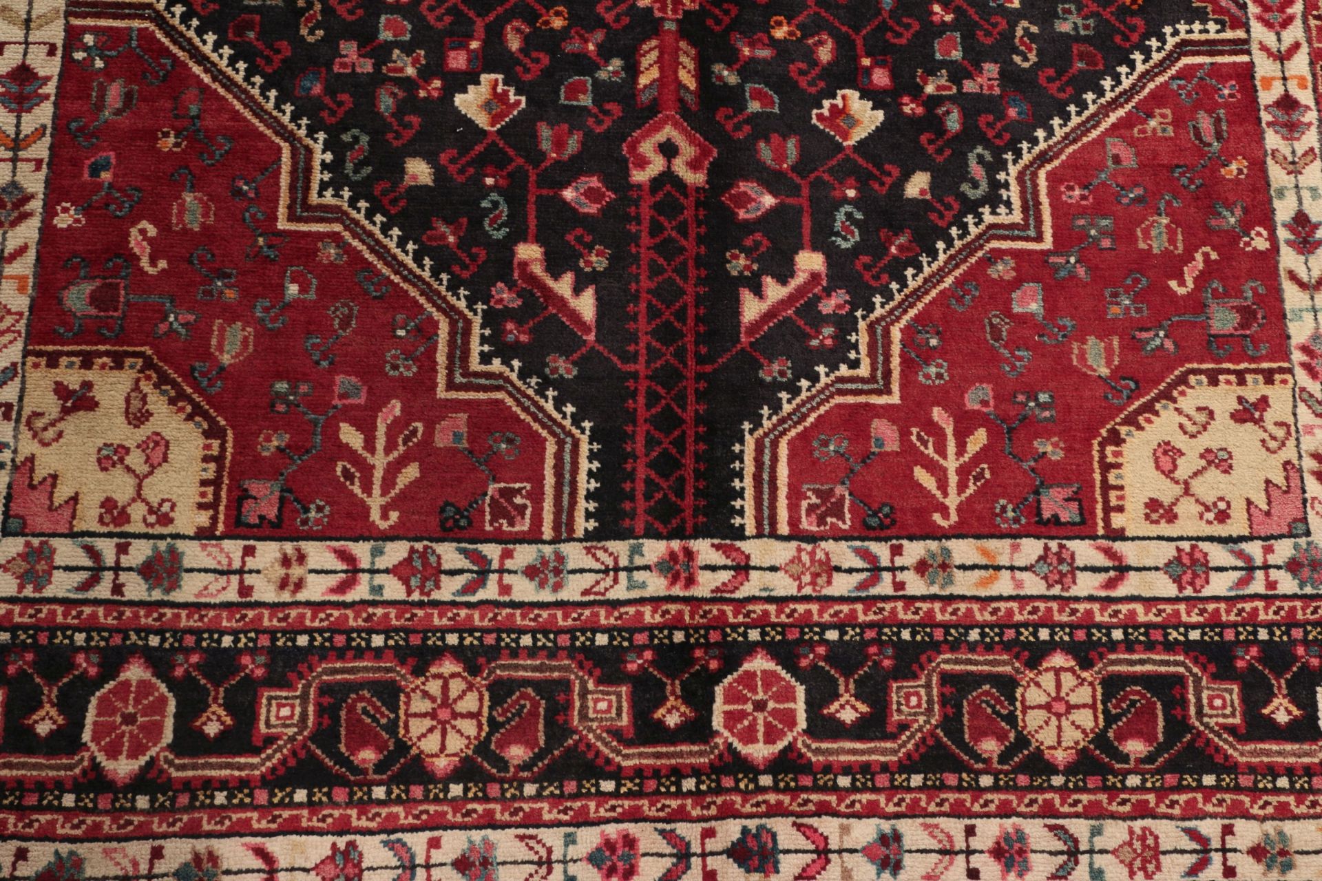 Handgeknüpfter Perserteppich, 168 × 340 cm, Wolle