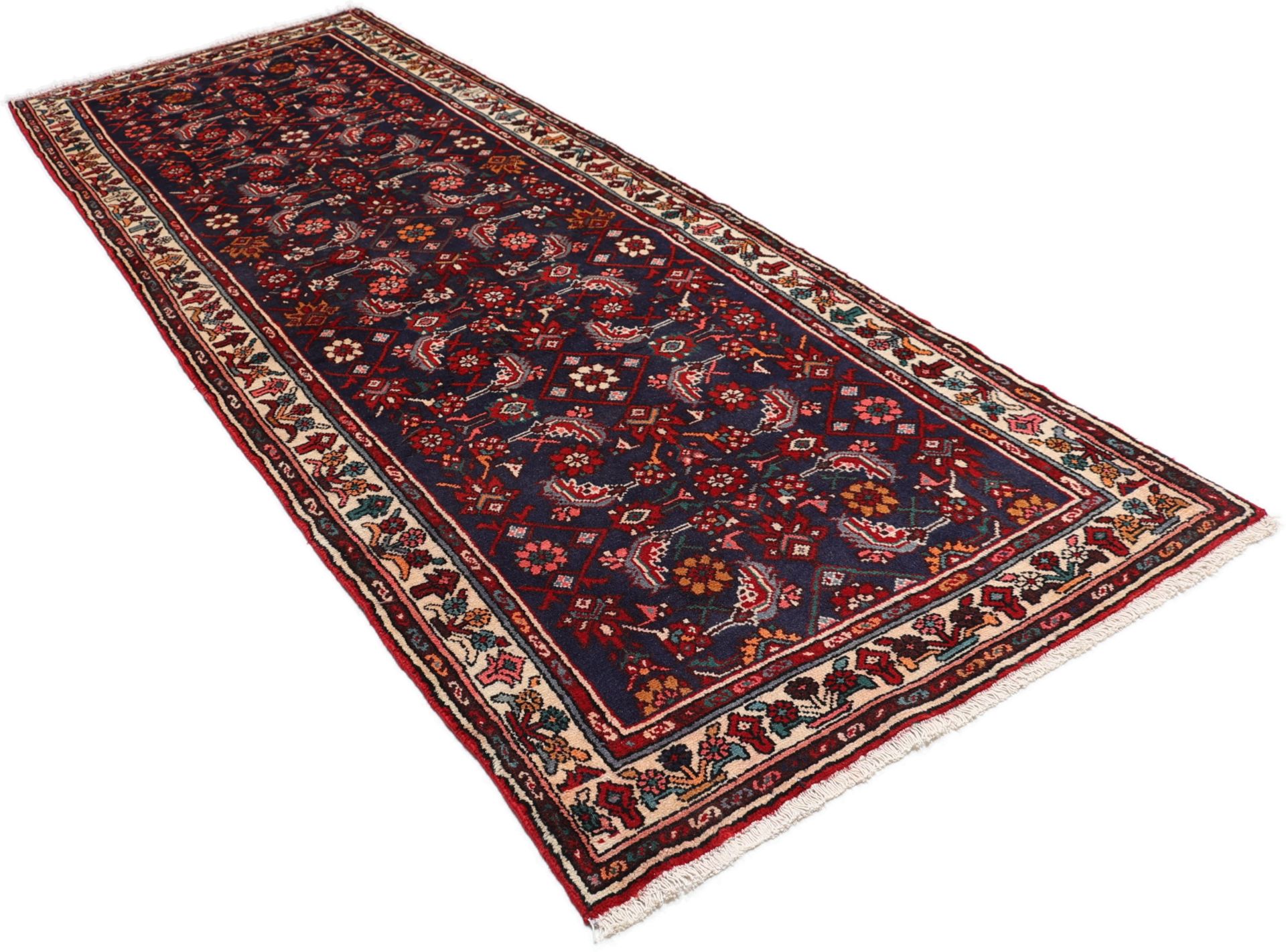 perserteppich-hamadan-105-x-305-cm-schurwolle-handgeknupft-3 Handgeknüpfter Hamadan Perserteppich 105 × 305 cm