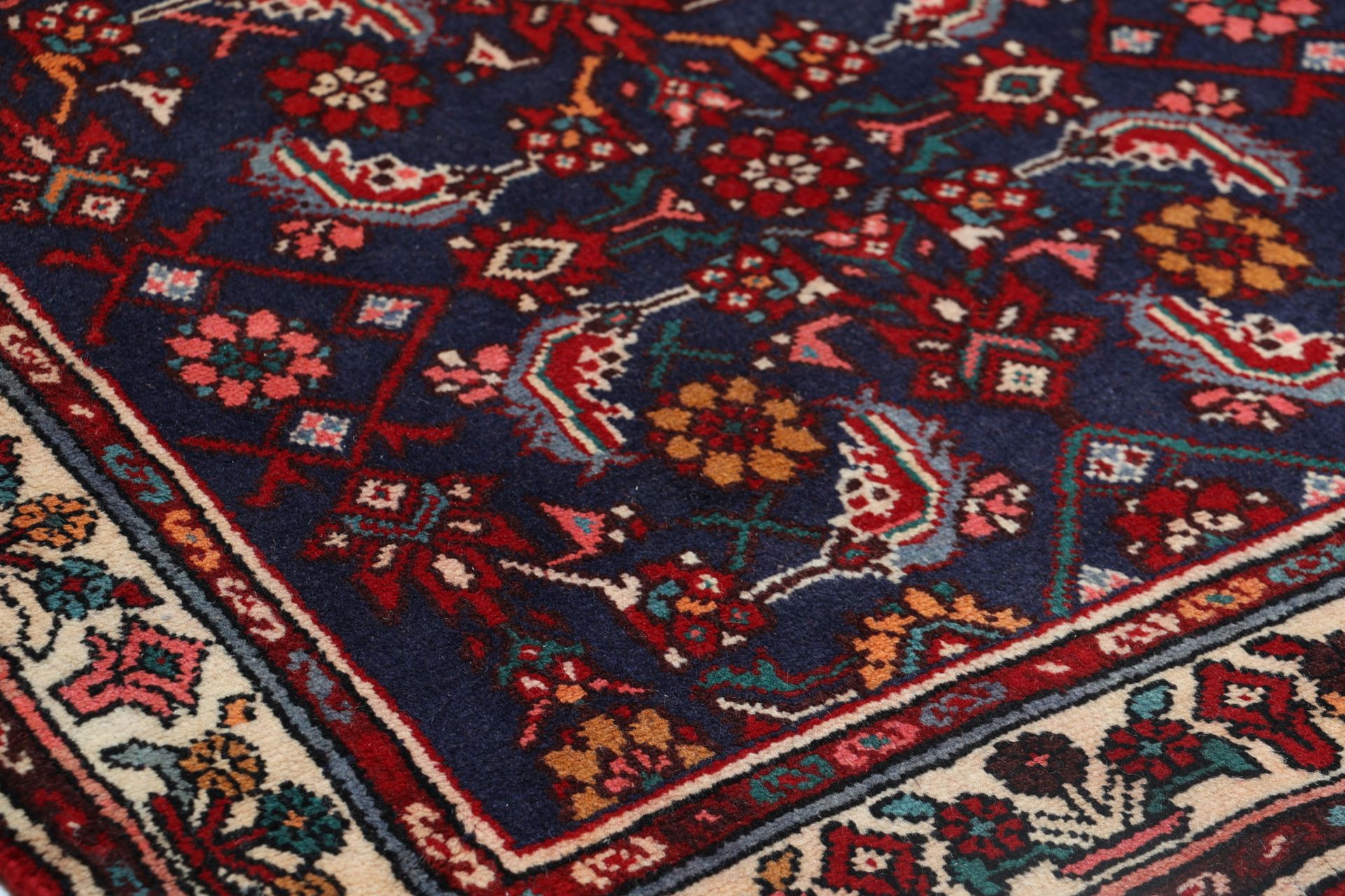 perserteppich-hamadan-105-x-305-cm-schurwolle-handgeknupft-4 Handgeknüpfter Hamadan Perserteppich 105 × 305 cm