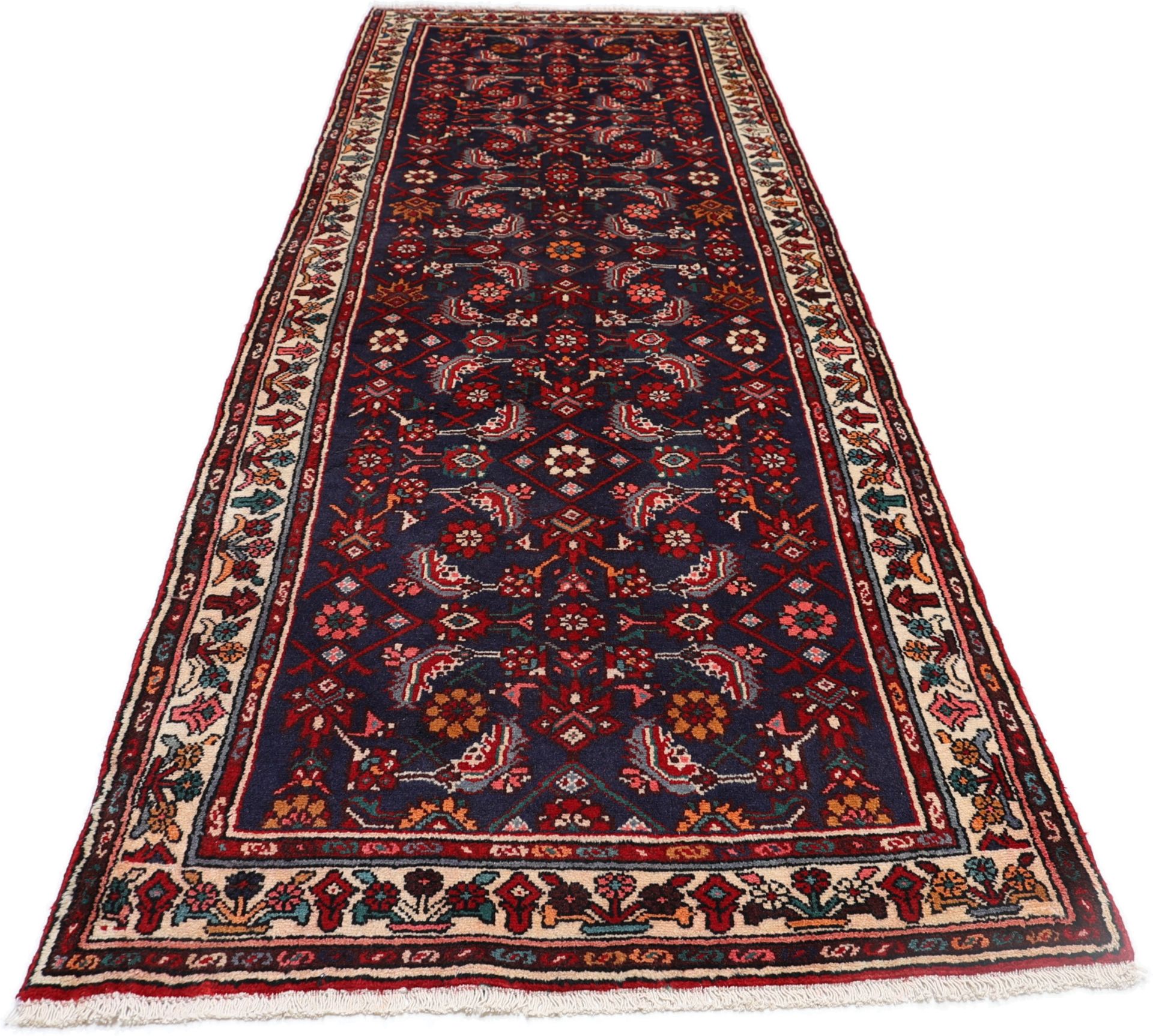 perserteppich-hamadan-105-x-305-cm-schurwolle-handgeknupft-6 Handgeknüpfter Hamadan Perserteppich 105 × 305 cm