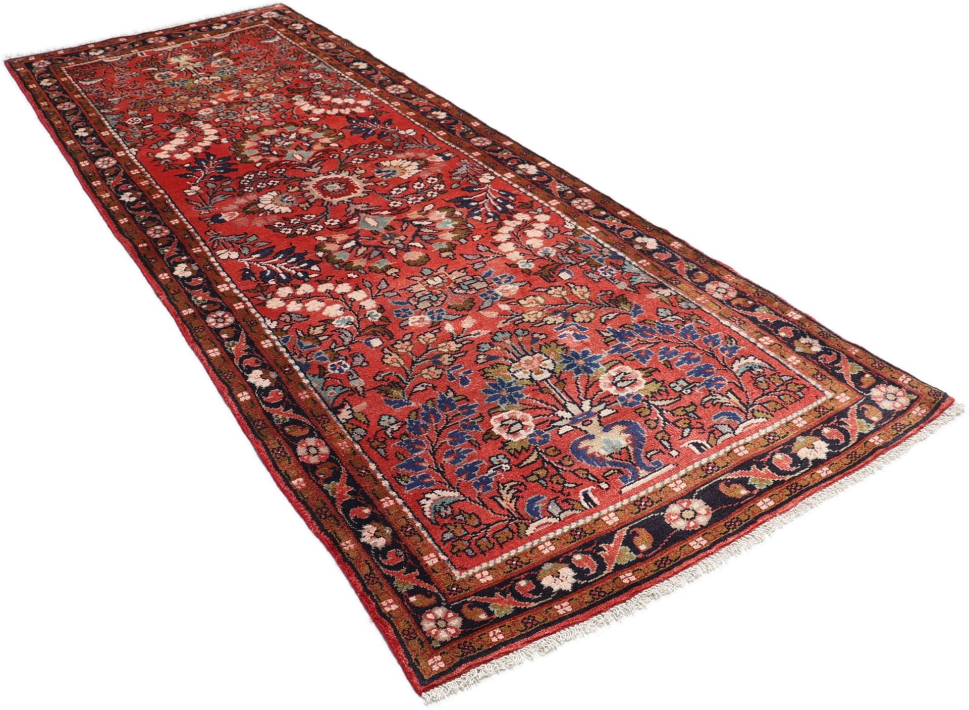 perserteppich-hamadan-96-x-260-cm-schurwolle-handgeknupft-3 Hamadan Perserteppich aus Iran, 96 × 260 cm