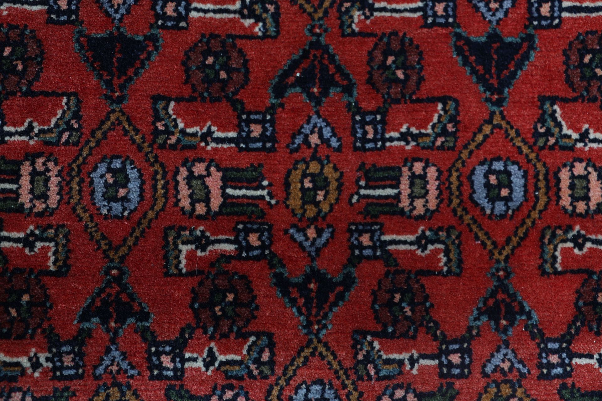 Handgeknüpfter Hamadan Perserteppich 100 × 250 cm