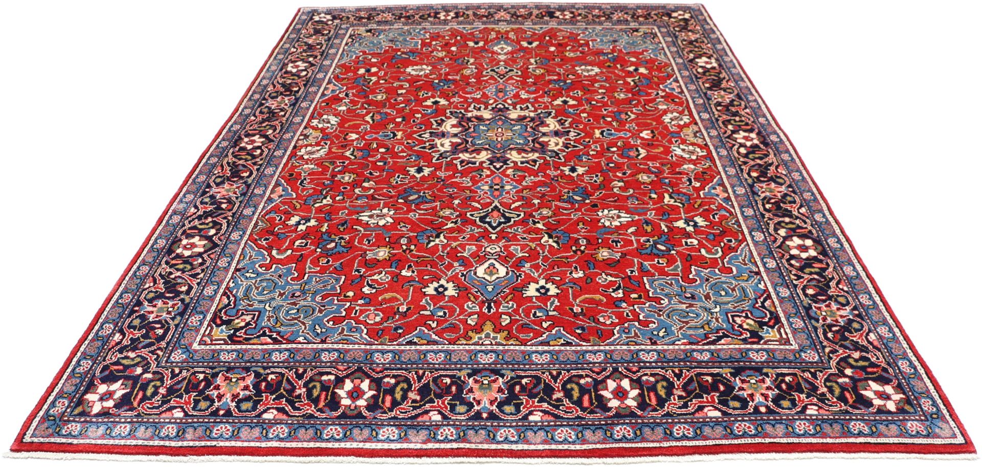 Handgeknüpfter Perserteppich, 209 × 308 cm, Wolle