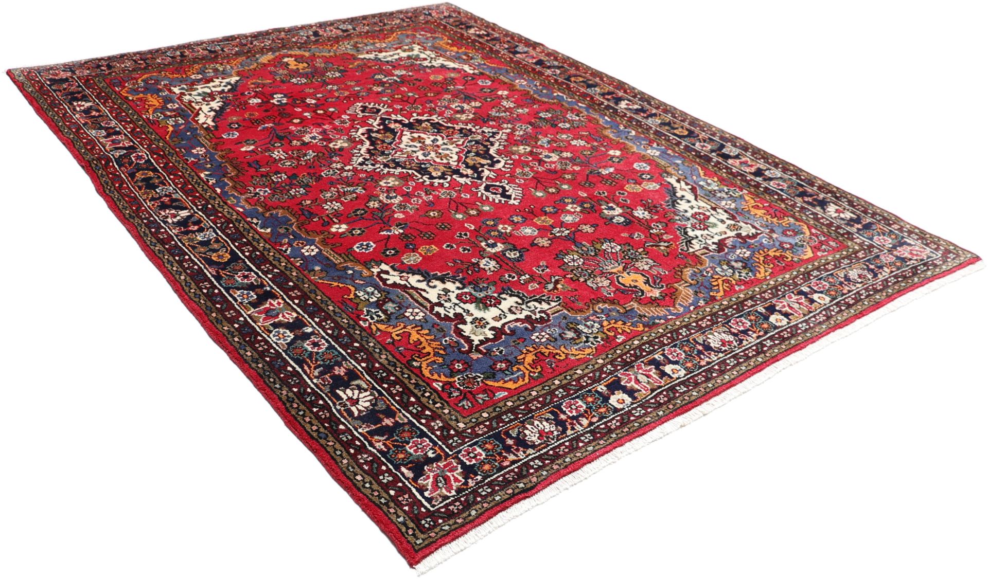 perserteppich-hamadan-207-x-280-cm-schurwolle-handgeknupft-3 Hamadan Perserteppich aus Iran, 207 × 280 cm