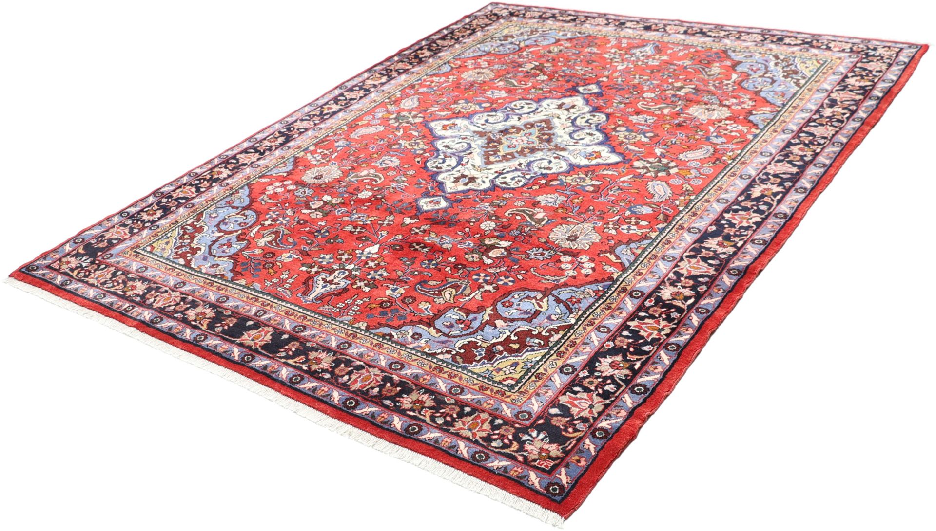 perserteppich-hamadan-209-x-266-cm-schurwolle-handgeknupft-2 Handgeknüpfter Hamadan Perserteppich, 209 × 266 cm, Wolle