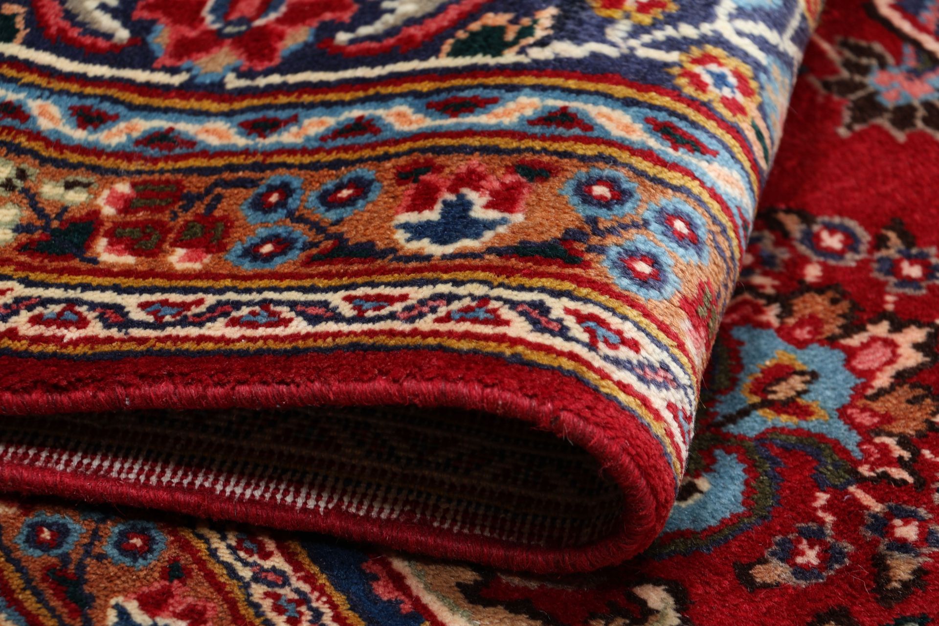 Mashhad Perserteppich 200 × 300 cm aus Wolle, handgeknüpft