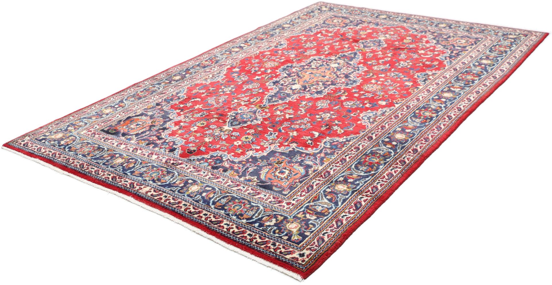 Mashhad Perserteppich aus Iran, 198 × 307 cm