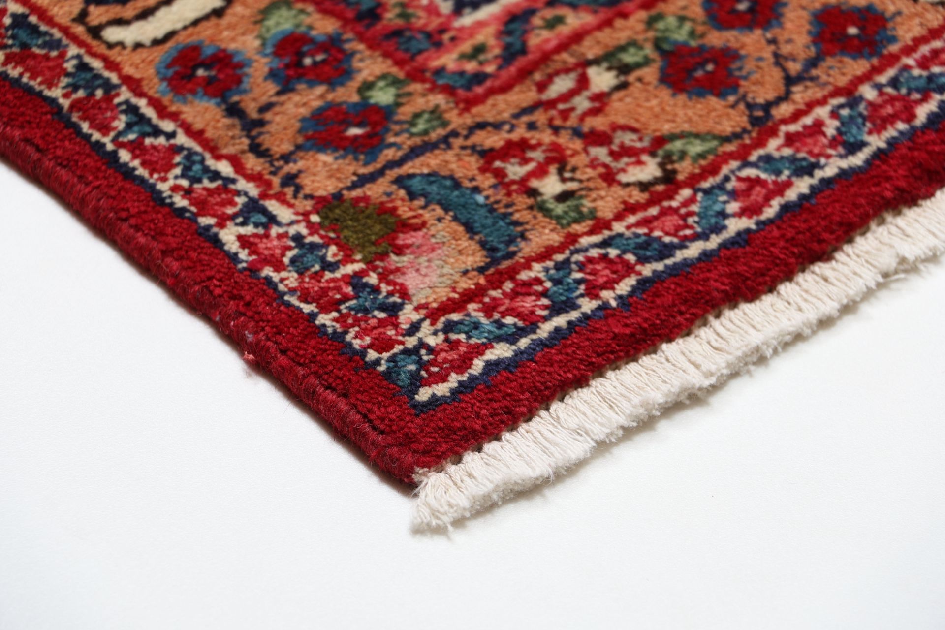Handgeknüpfter Mashhad Perserteppich, 196 × 305 cm, Wolle