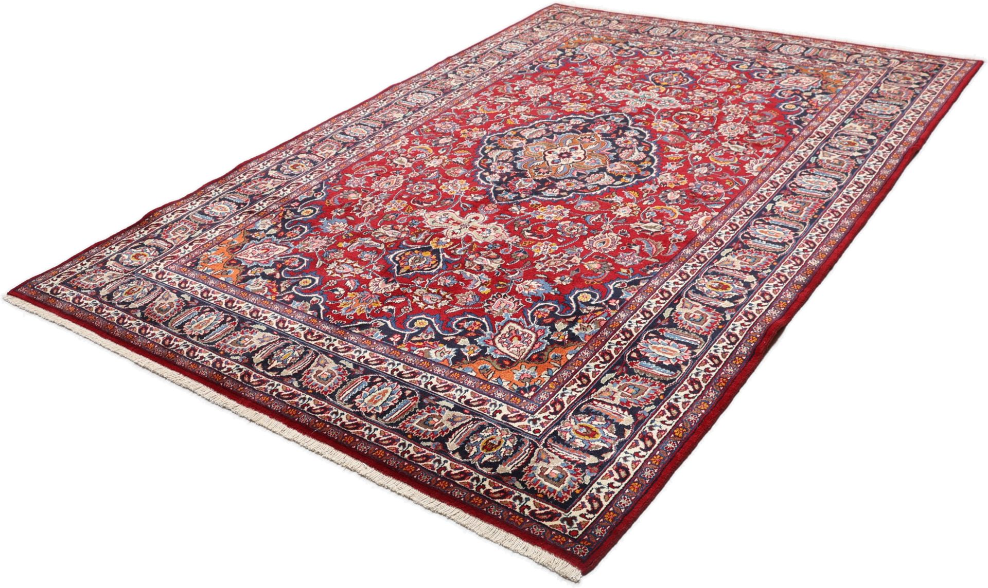 Mashhad Perserteppich aus Iran, 200 × 294 cm