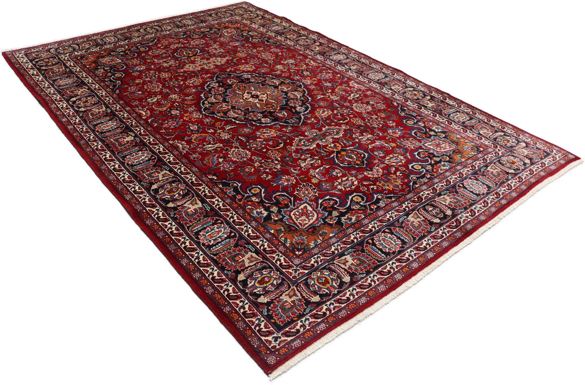 Mashhad Perserteppich aus Iran, 200 × 294 cm