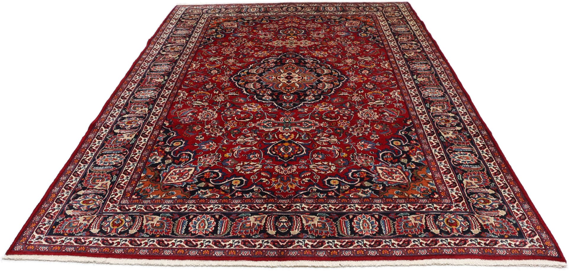 Mashhad Perserteppich aus Iran, 200 × 294 cm