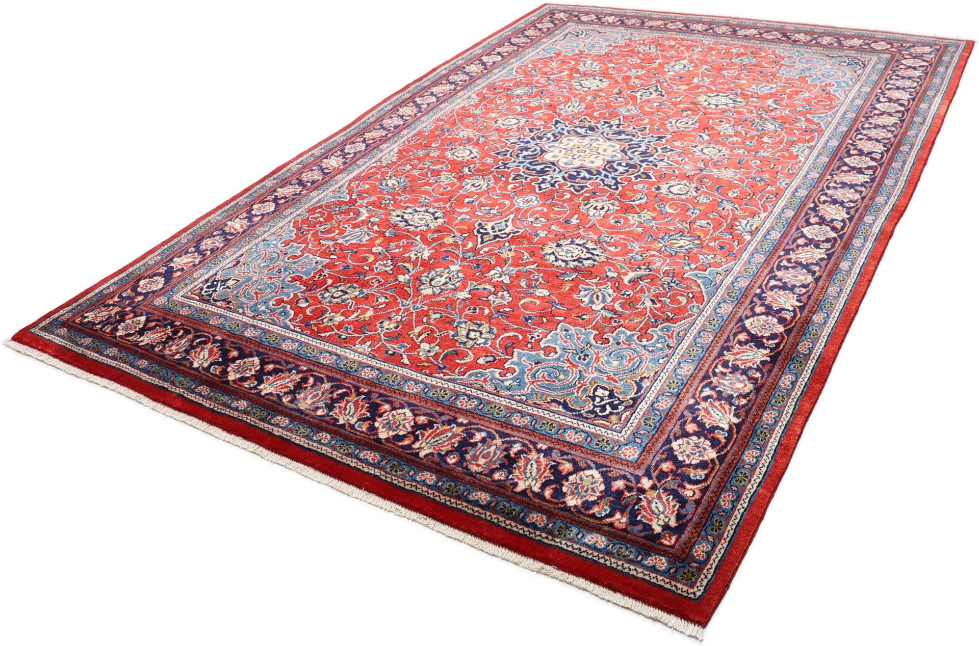 perserteppich-mahal-215-x-319-cm-schurwolle-handgeknupft-2 Handgeknüpfter Perserteppich, 215 × 319 cm, Wolle