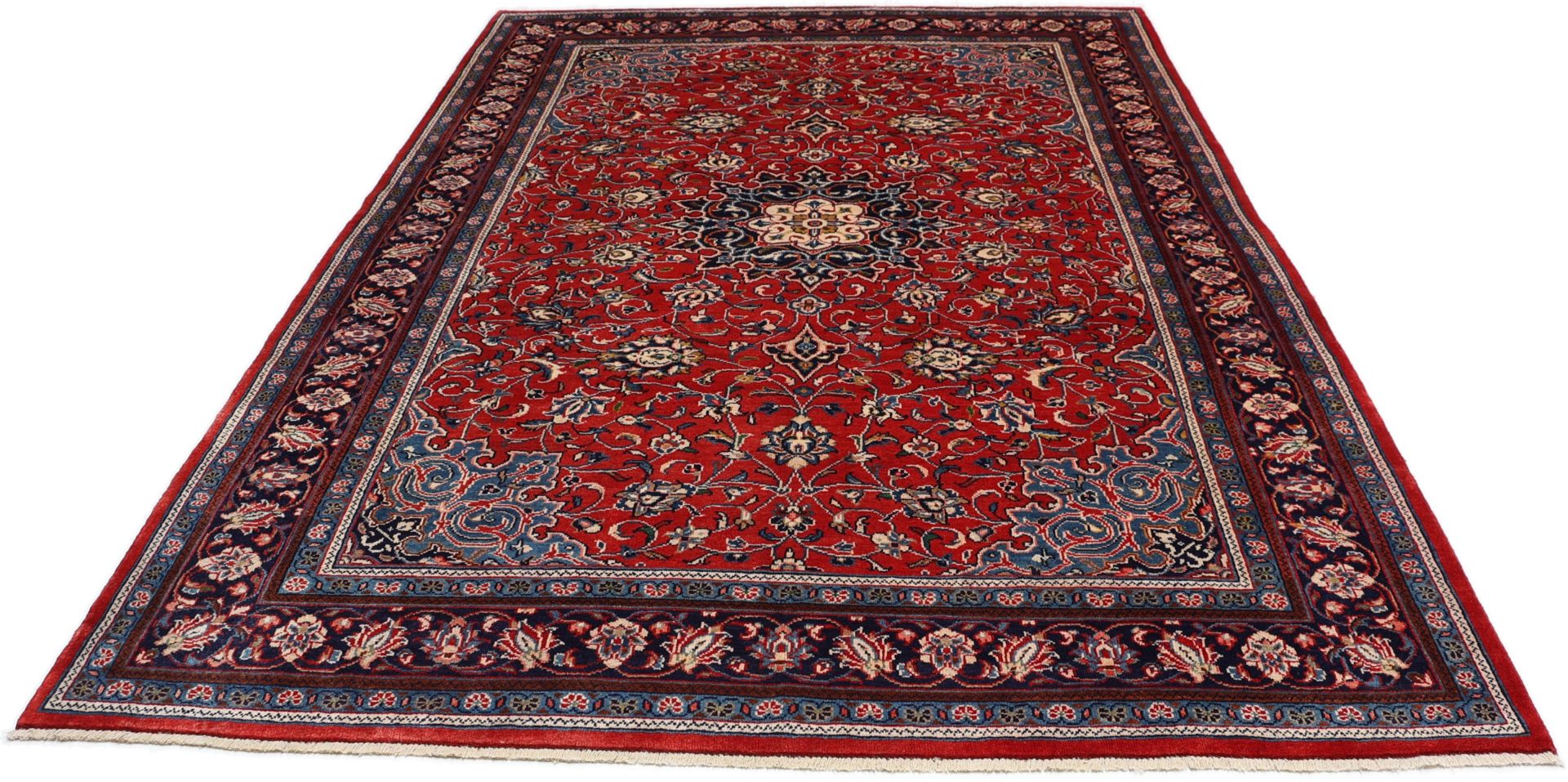 perserteppich-mahal-215-x-319-cm-schurwolle-handgeknupft-6 Handgeknüpfter Perserteppich, 215 × 319 cm, Wolle