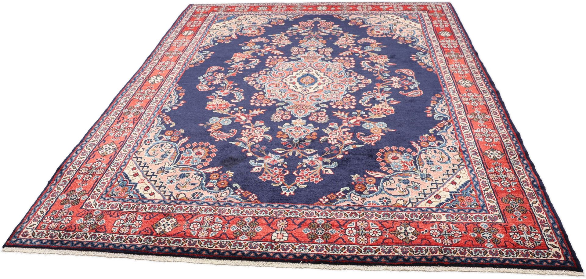 perserteppich-hamadan-220-x-306-cm-schurwolle-handgeknupft-3 Handgeknüpfter Hamadan Perserteppich 220 × 306 cm