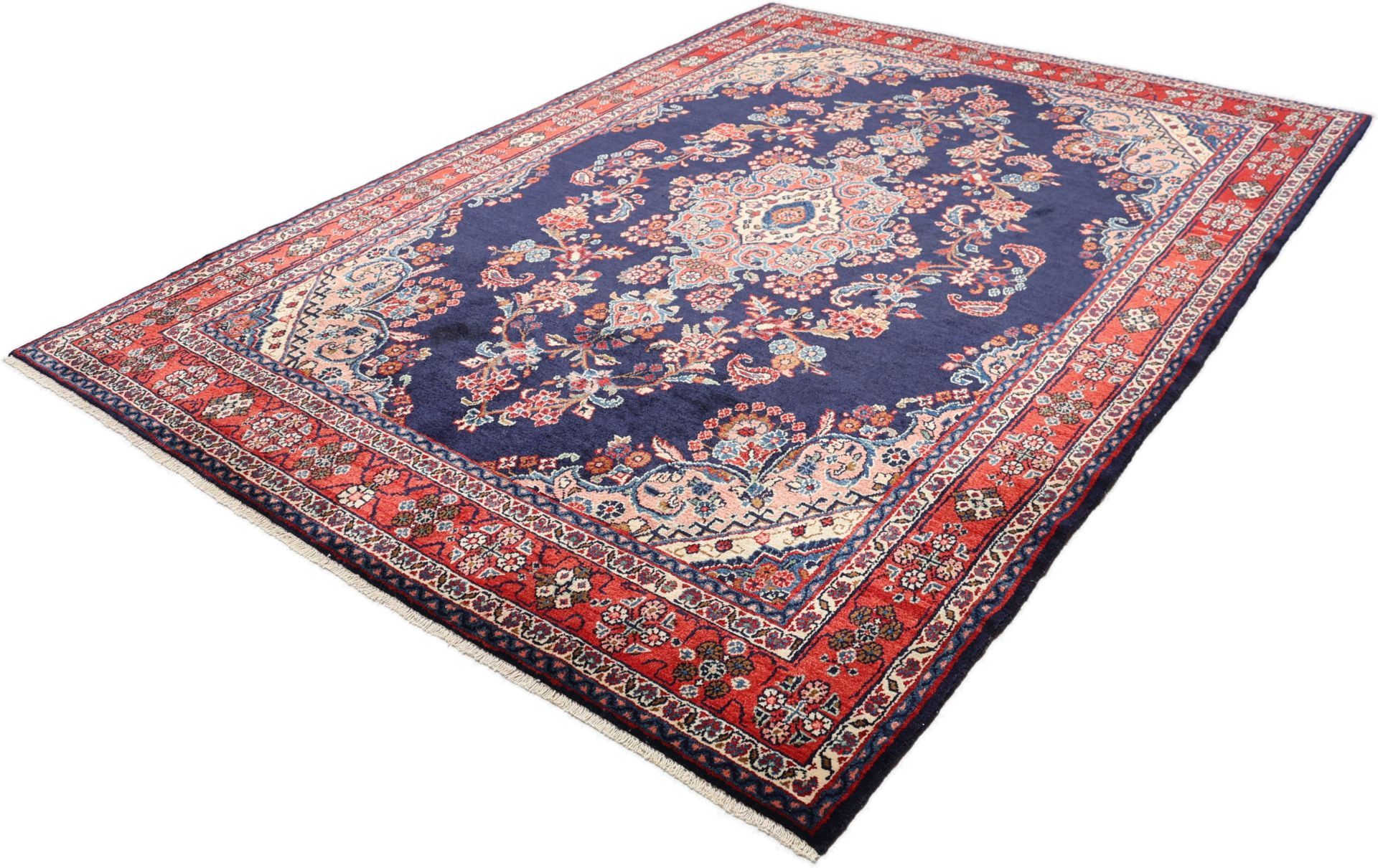 perserteppich-hamadan-220-x-306-cm-schurwolle-handgeknupft-6 Handgeknüpfter Hamadan Perserteppich 220 × 306 cm