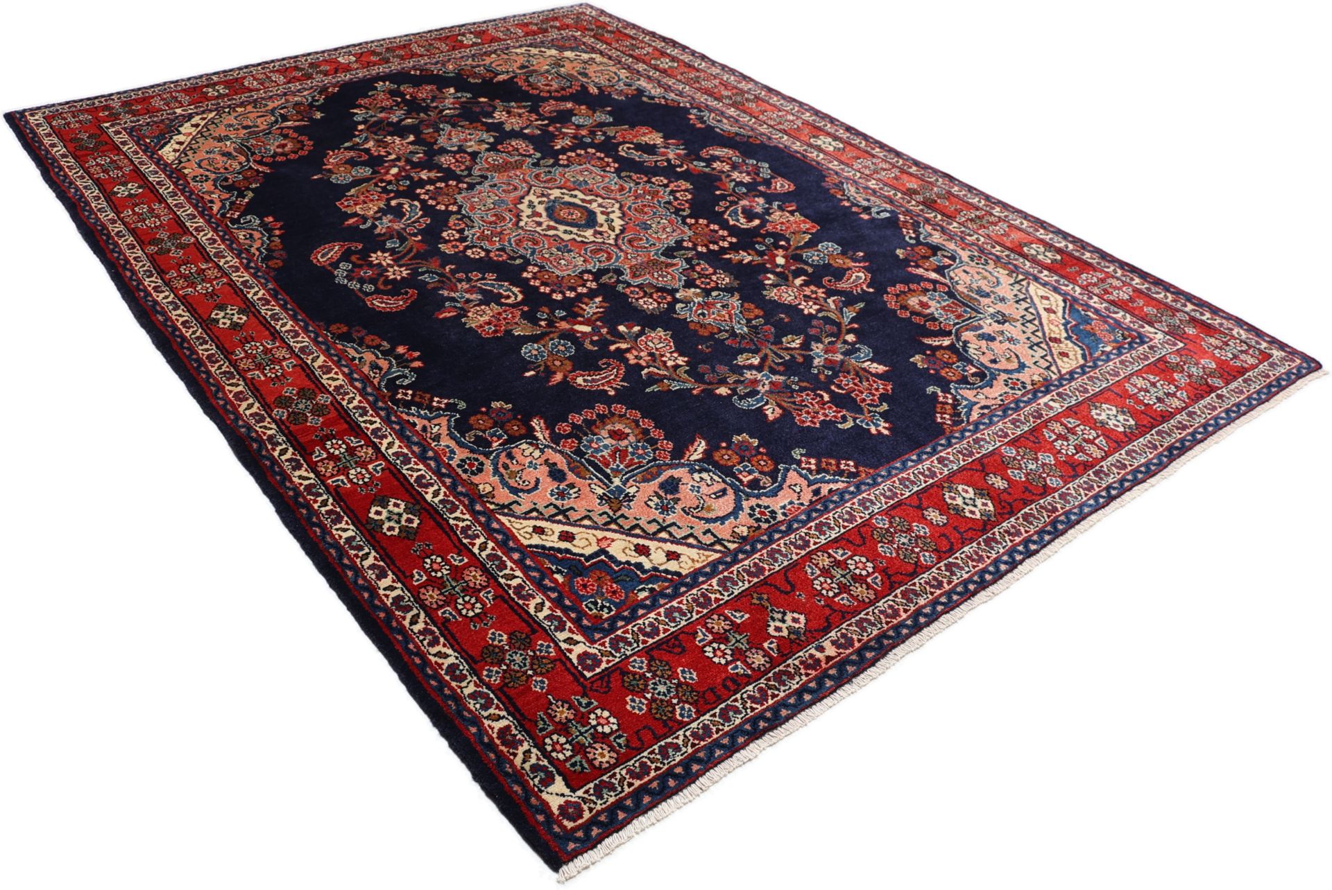 perserteppich-hamadan-220-x-306-cm-schurwolle-handgeknupft-8 Handgeknüpfter Hamadan Perserteppich 220 × 306 cm