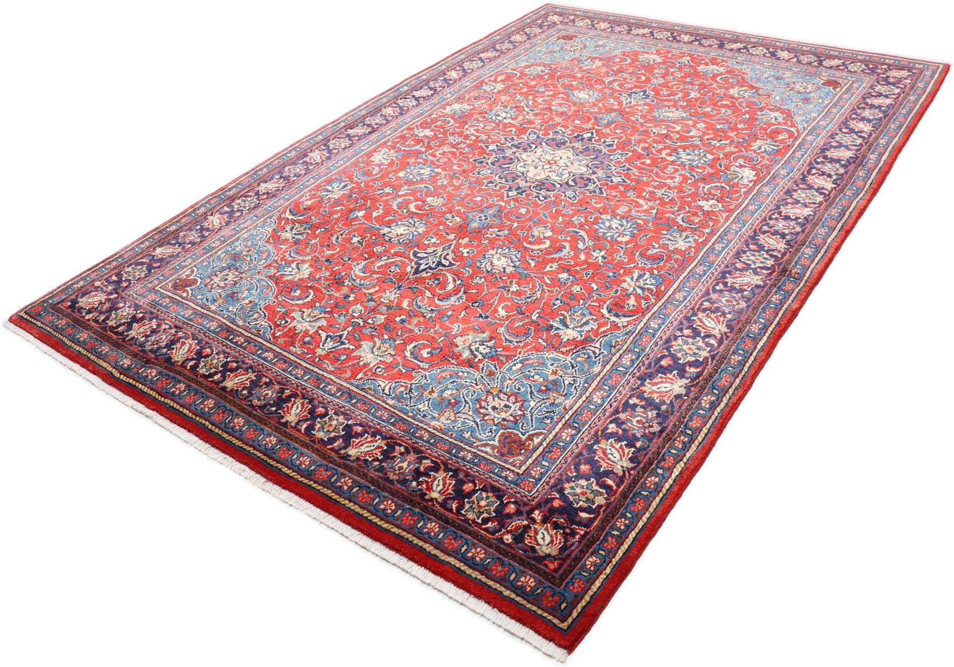 perserteppich-mahal-215-x-325-cm-schurwolle-handgeknupft-6 Handgeknüpfter Perserteppich, 215 × 325 cm, Wolle