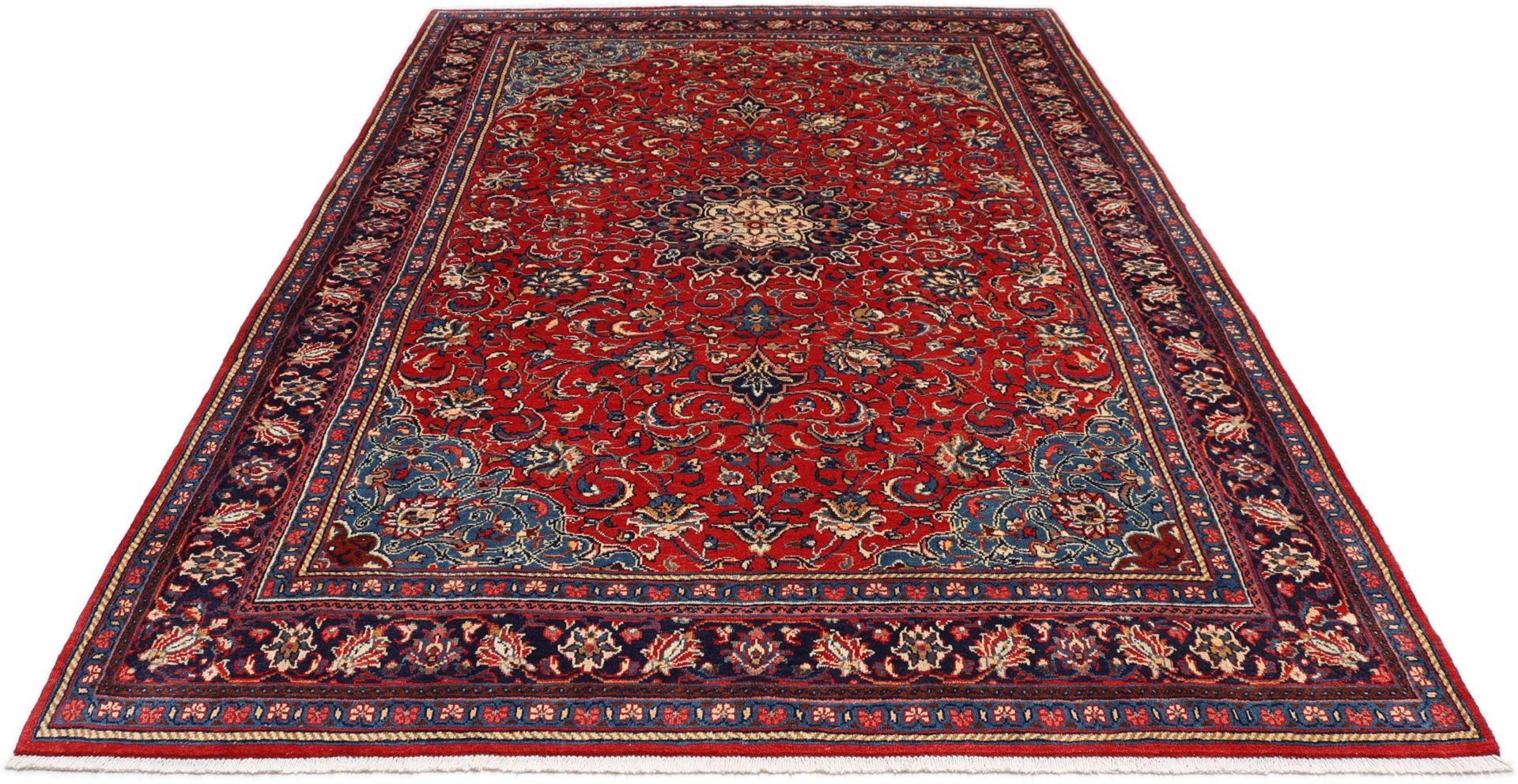 perserteppich-mahal-215-x-325-cm-schurwolle-handgeknupft-14 Handgeknüpfter Perserteppich, 215 × 325 cm, Wolle