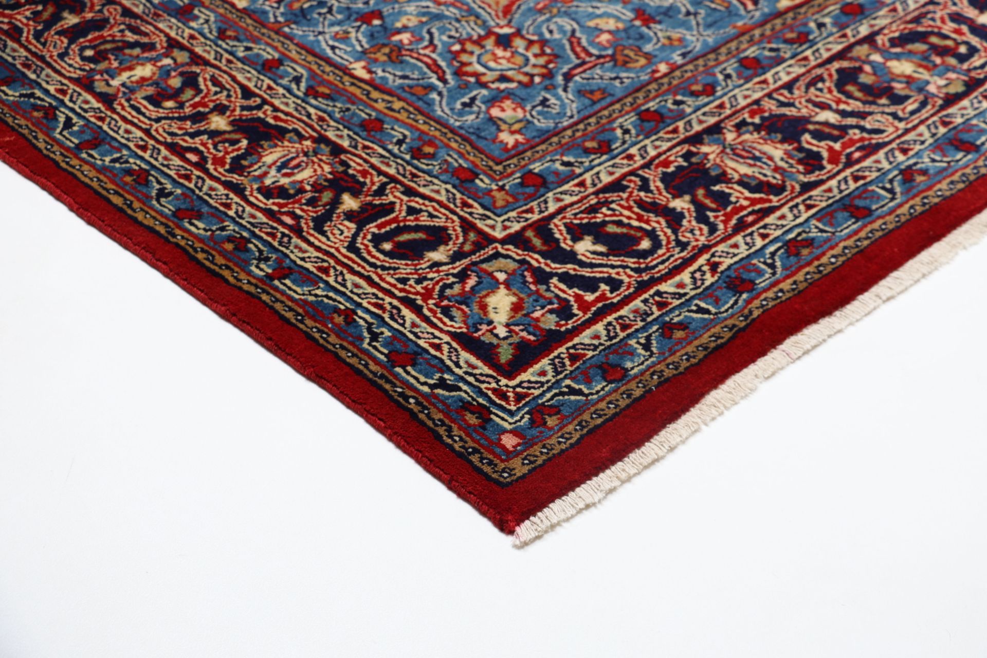 perserteppich-mahal-202-x-320-cm-schurwolle-handgeknupft-fein-12 Handgeknüpfter Perserteppich, 202 × 320 cm, Wolle