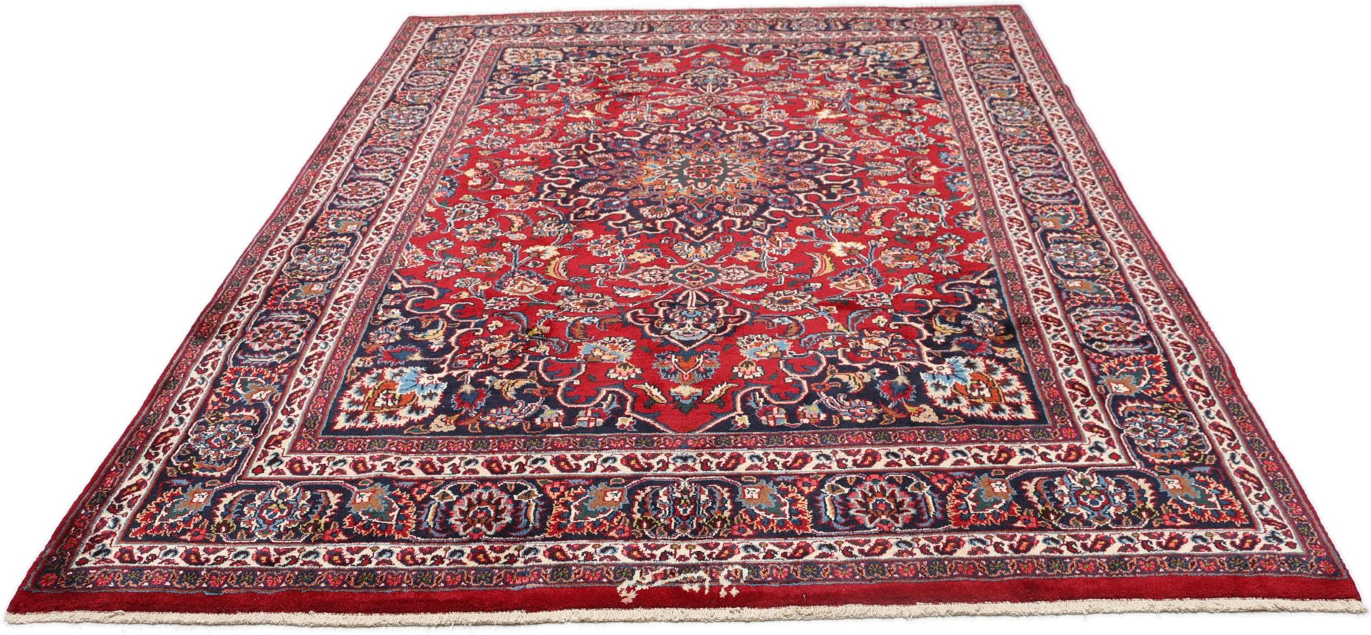 Handgeknüpfter Mashhad Perserteppich 200 × 291 cm
