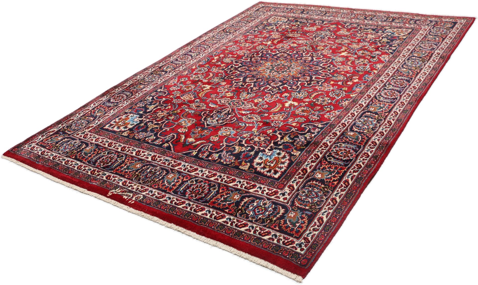 Handgeknüpfter Mashhad Perserteppich 200 × 291 cm